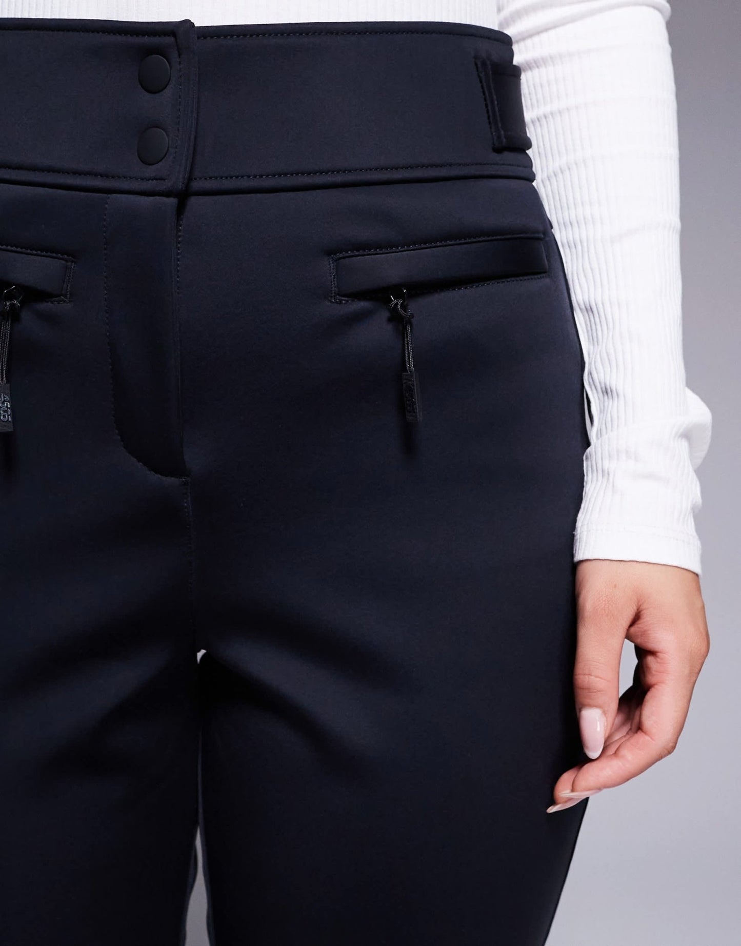 4505 Hourglass Ski soft shell water repellent skinny ski pants in black - ASOS Sample Sale EU Store