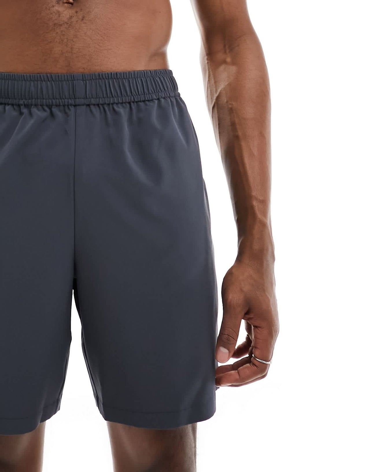 4505 Icon 7 inch training shorts with quick dry in charcoal - ASOS Sample Sale EU Store