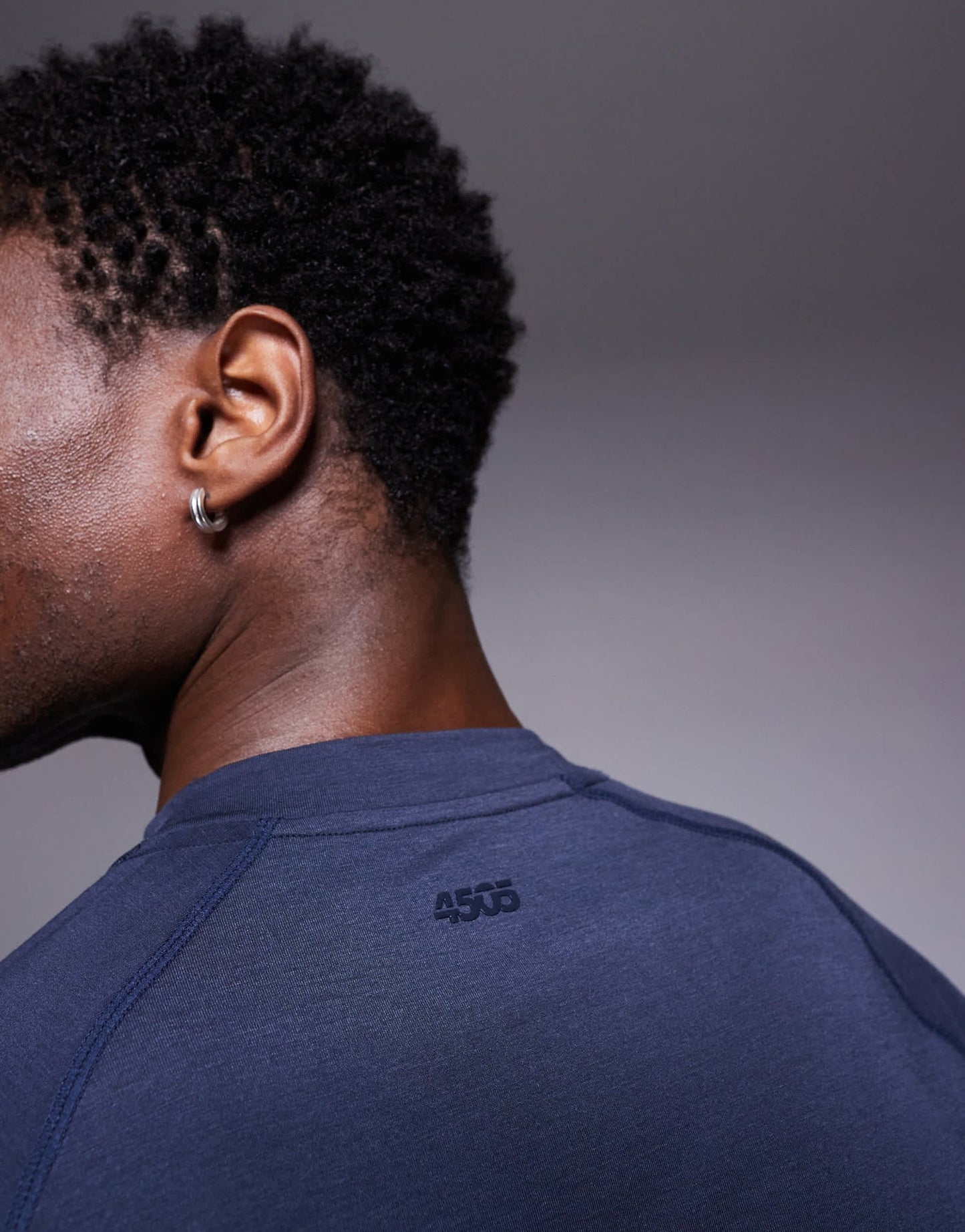 4505 Icon performance jersey oversized boxy training t-shirt in midnight navy - ASOS Sample Sale EU Store