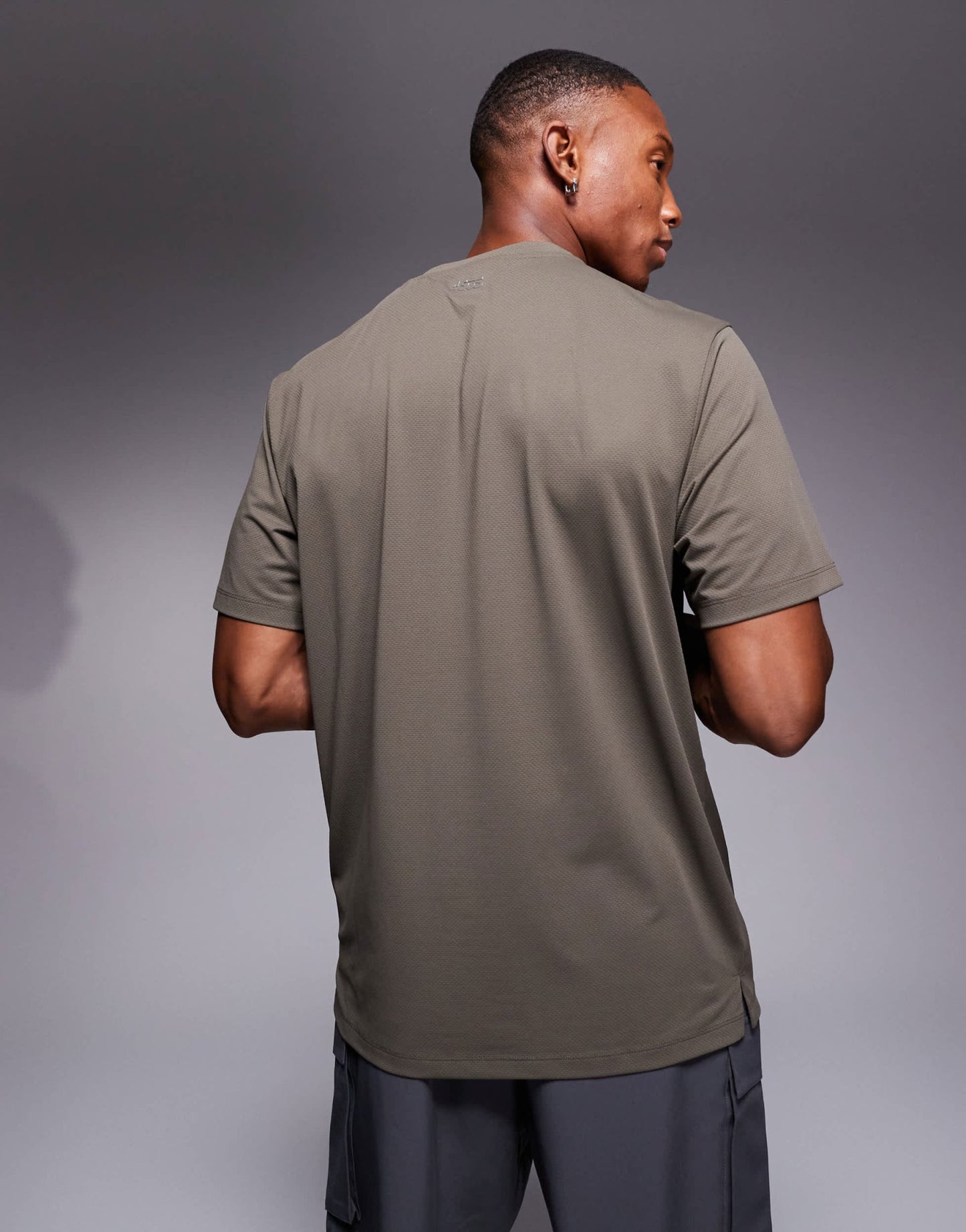 4505 Icon quick dry mesh training t-shirt in khaki - ASOS Sample Sale EU Store