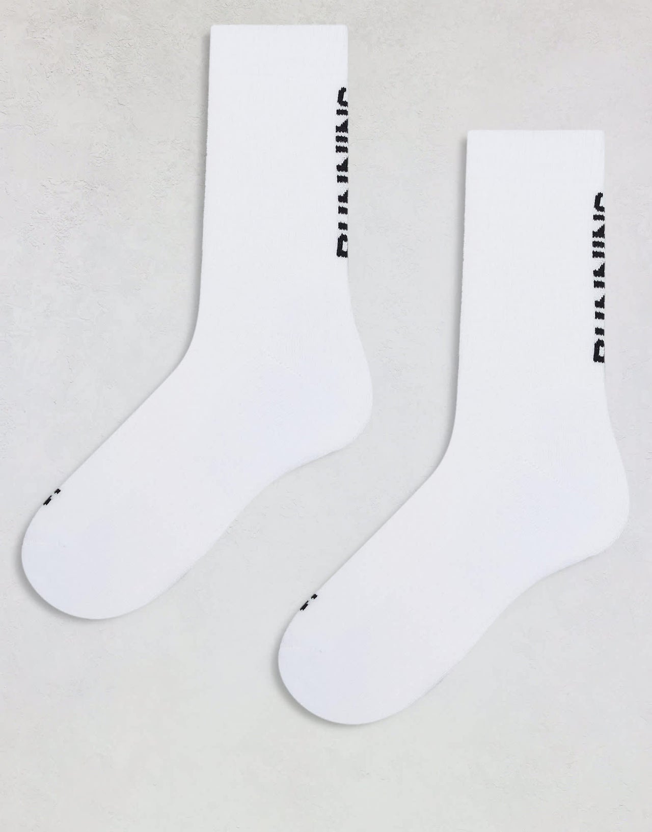 4505 Run Club printed socks with anti bacterial finish 2 pack in white - ASOS Sample Sale EU Store