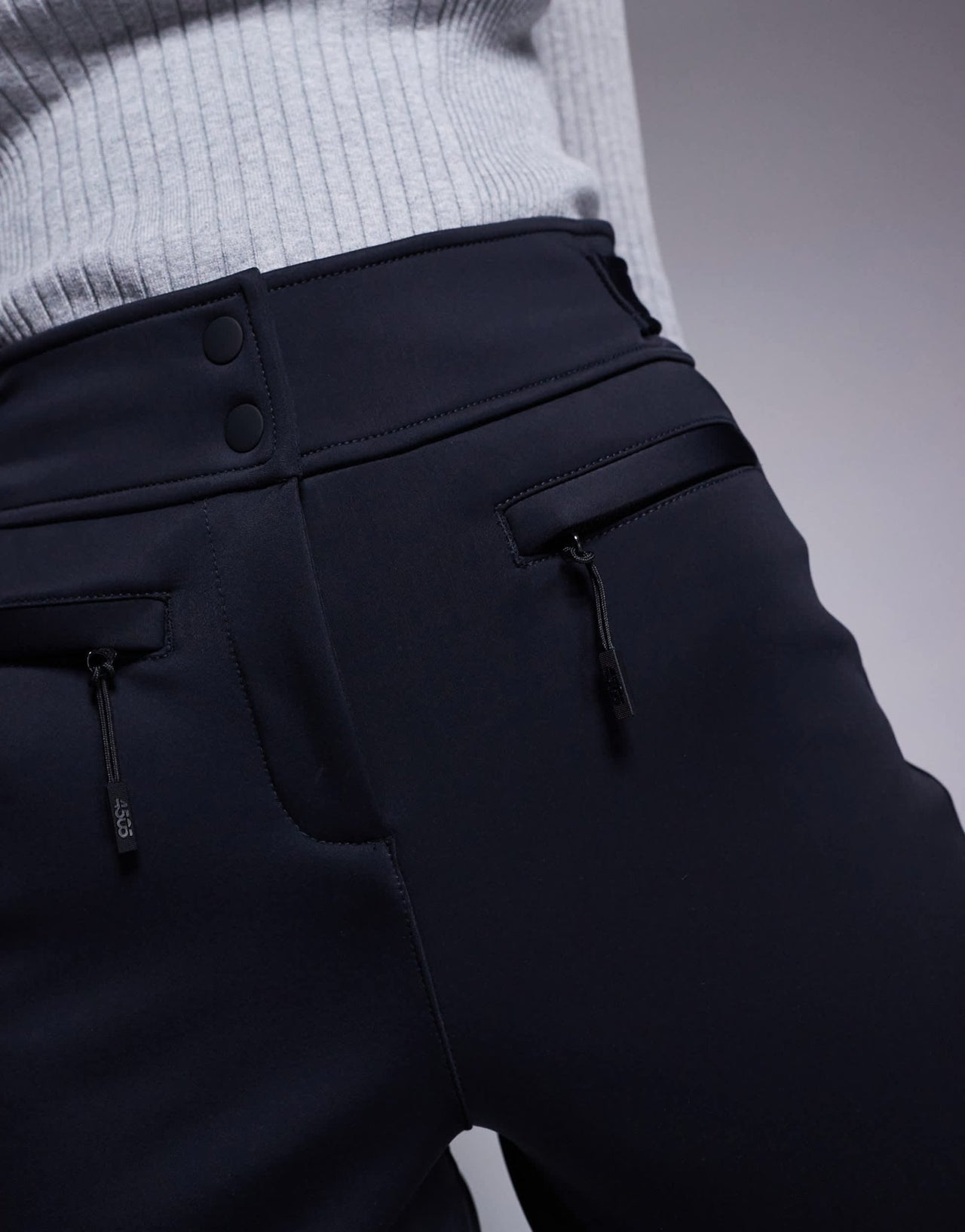 4505 Ski soft shell water repellent skinny ski pants in black - ASOS Sample Sale EU Store