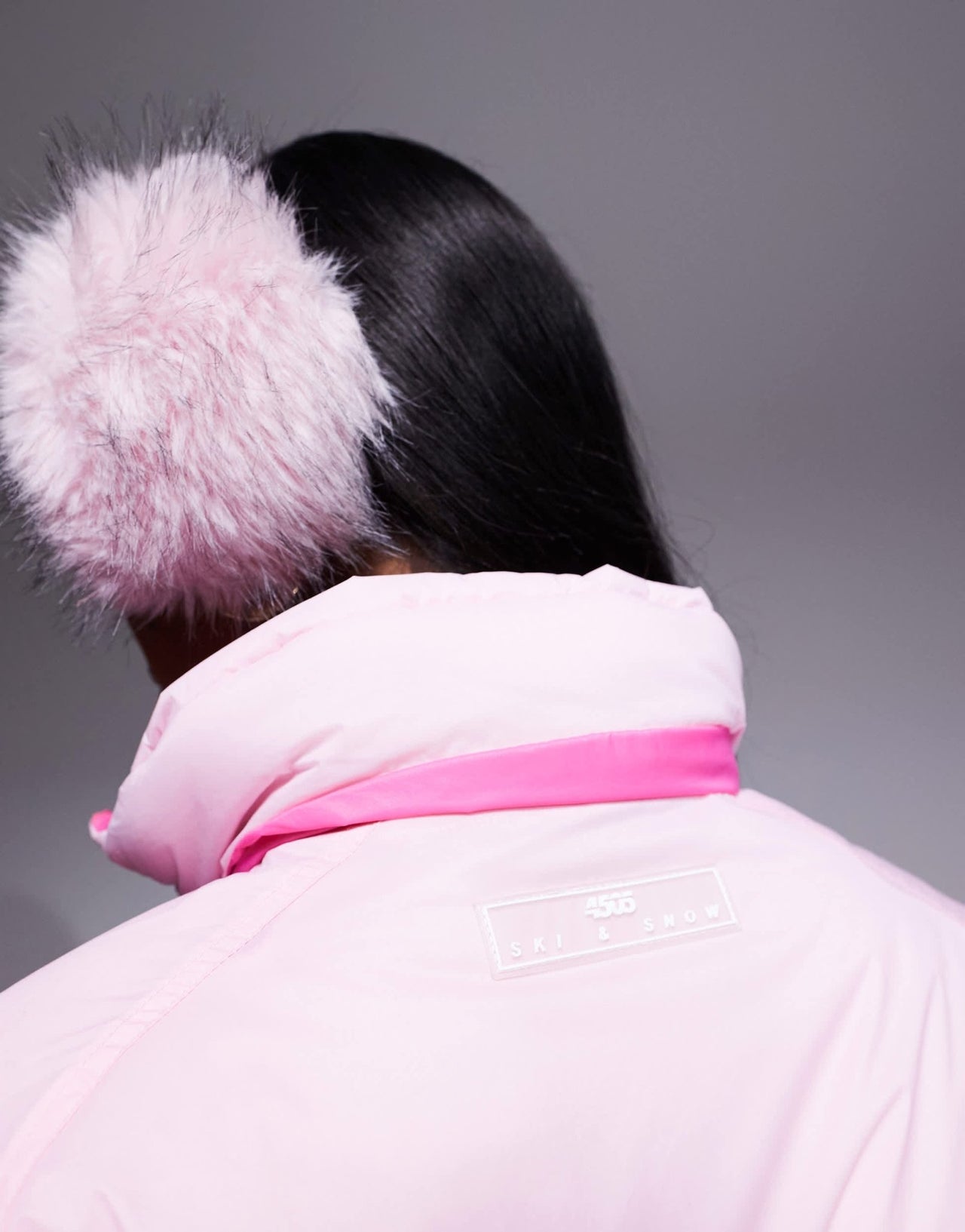 4505 Ski water repellent insulated colour block retro ski suit in pink - ASOS Sample Sale EU Store