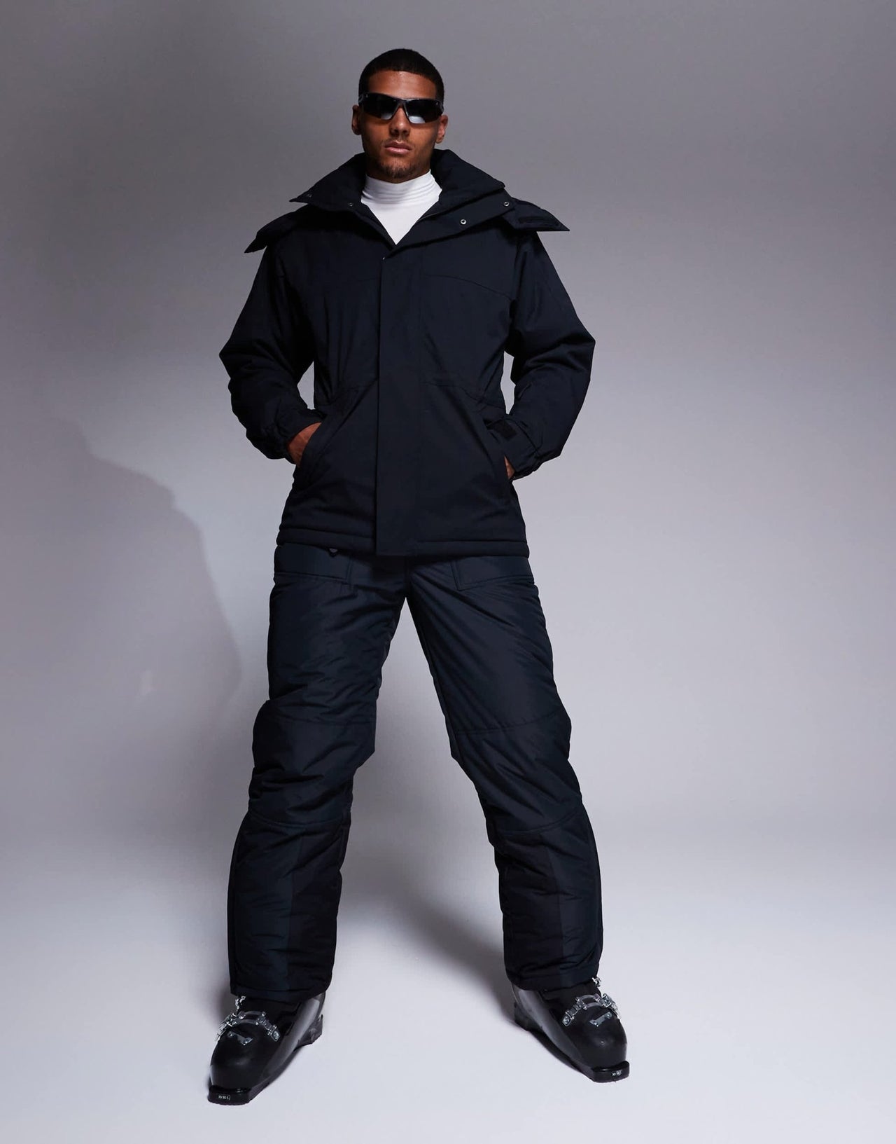 4505 Ski water repellent parka in black - ASOS Sample Sale EU Store