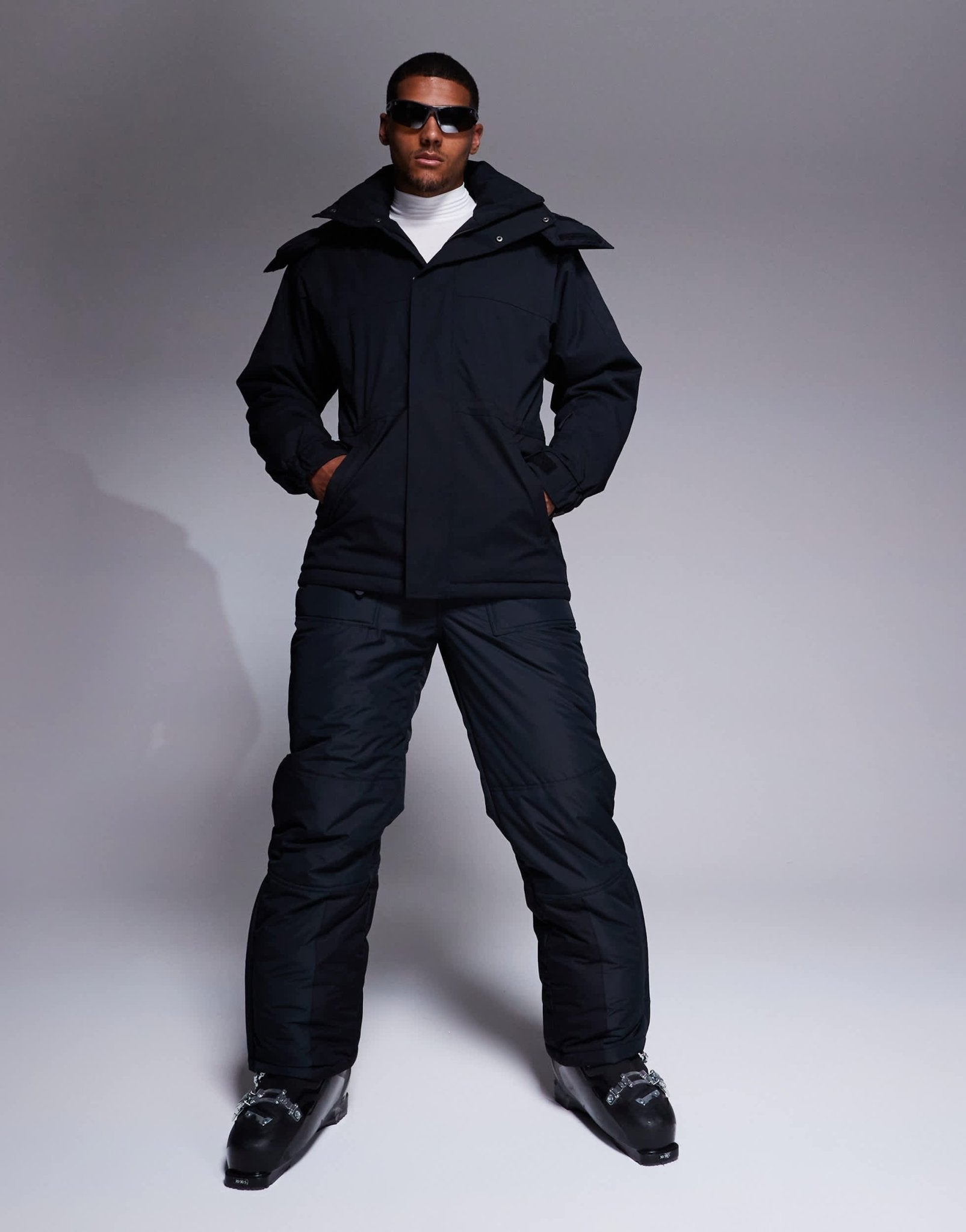 4505 Ski water repellent parka in black - ASOS Sample Sale EU Store