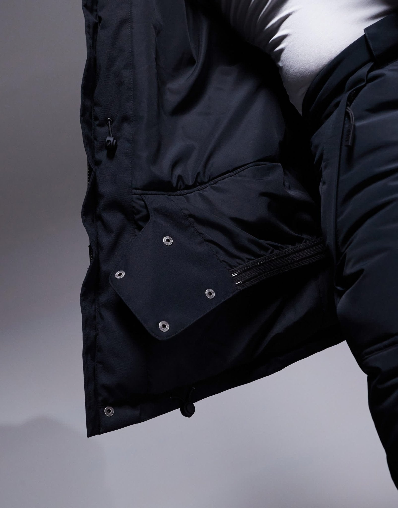 4505 Ski water repellent parka in black - ASOS Sample Sale EU Store