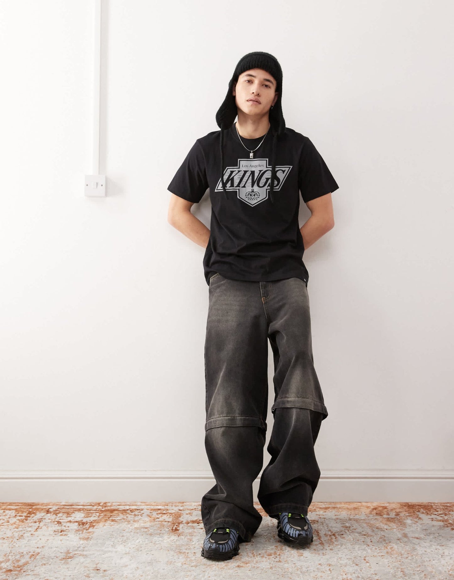 47 Brand LA Kings t-shirt in black - ASOS Sample Sale EU Store