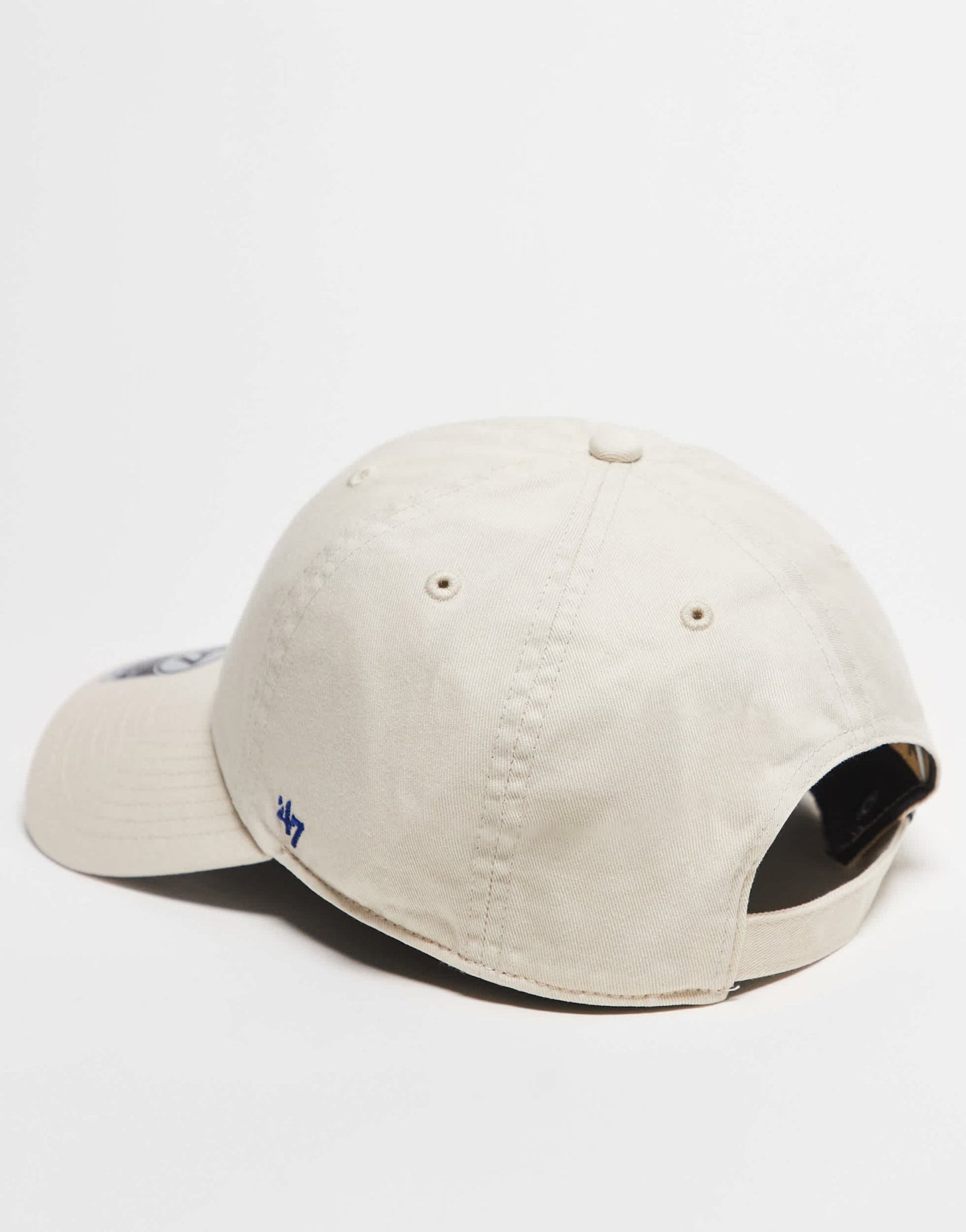 47 Brand mini Los Angeles Dodgers washed clean up cap in cream - ASOS Sample Sale EU Store