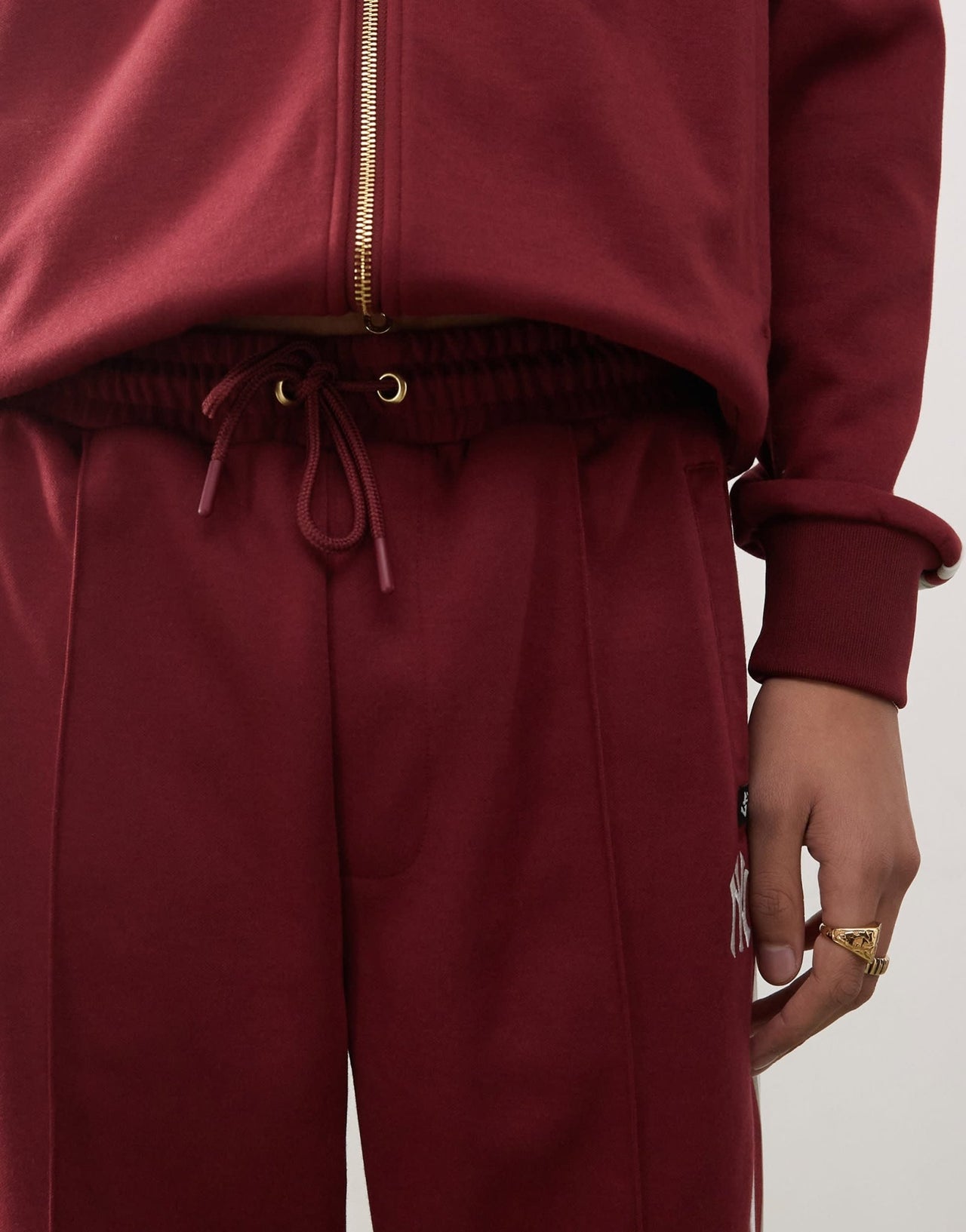 47 Brand NY Yankees track jogger co - ord in burgundy - ASOS Sample Sale EU Store