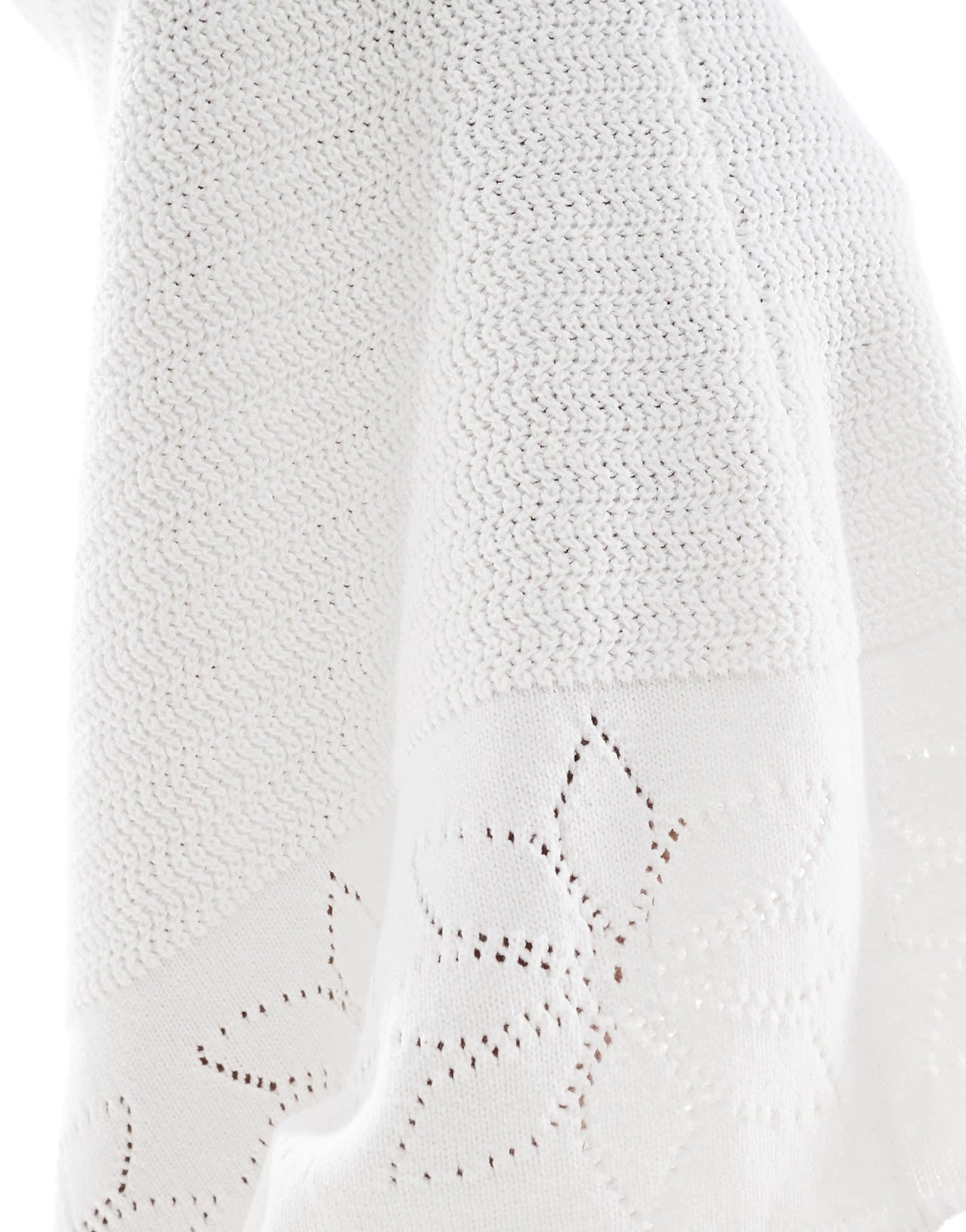 4th & Reckless knitted maxi beach skirt co - ord in white - ASOS Sample Sale EU Store