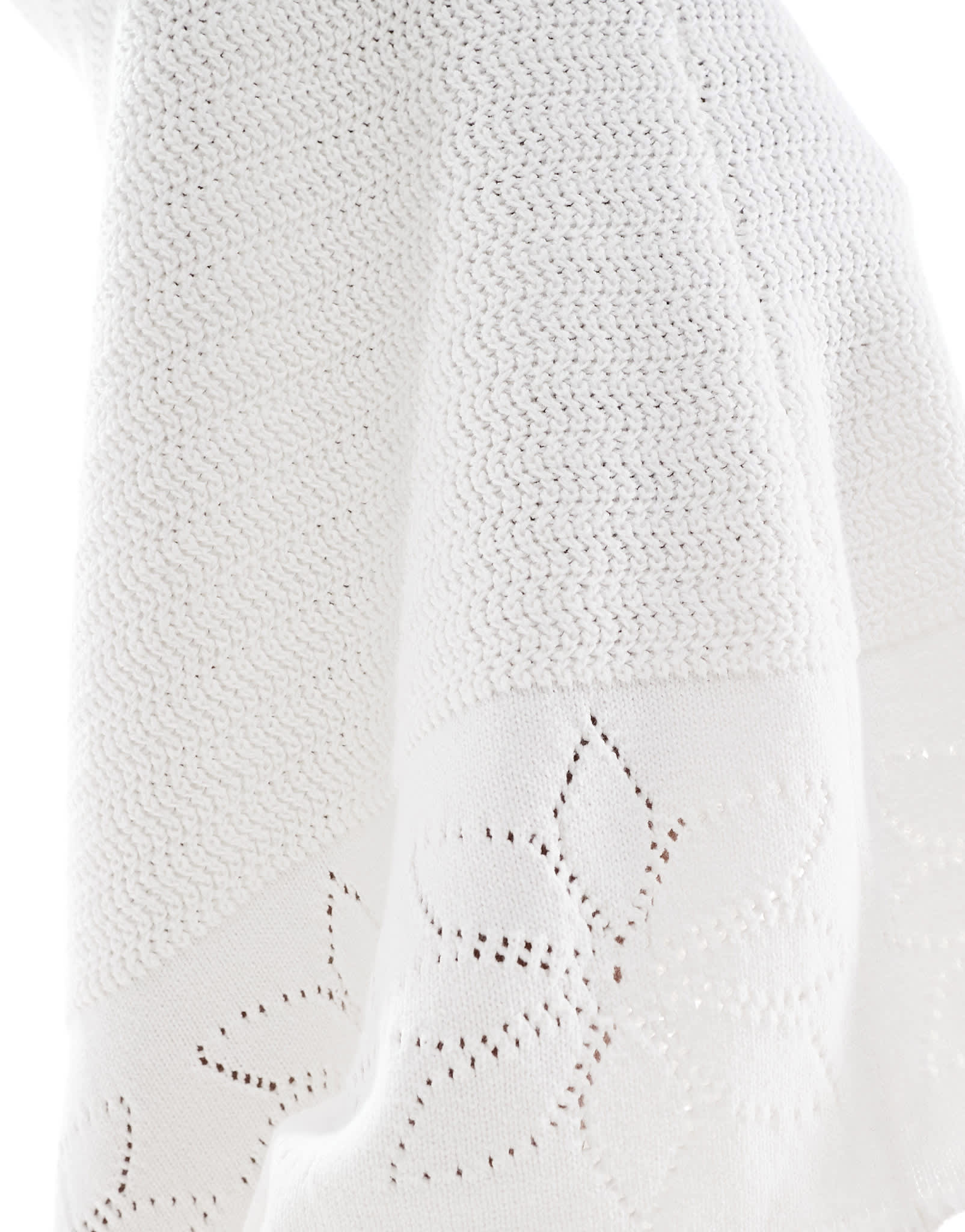 4th & Reckless knitted maxi beach skirt co - ord in white - ASOS Sample Sale EU Store