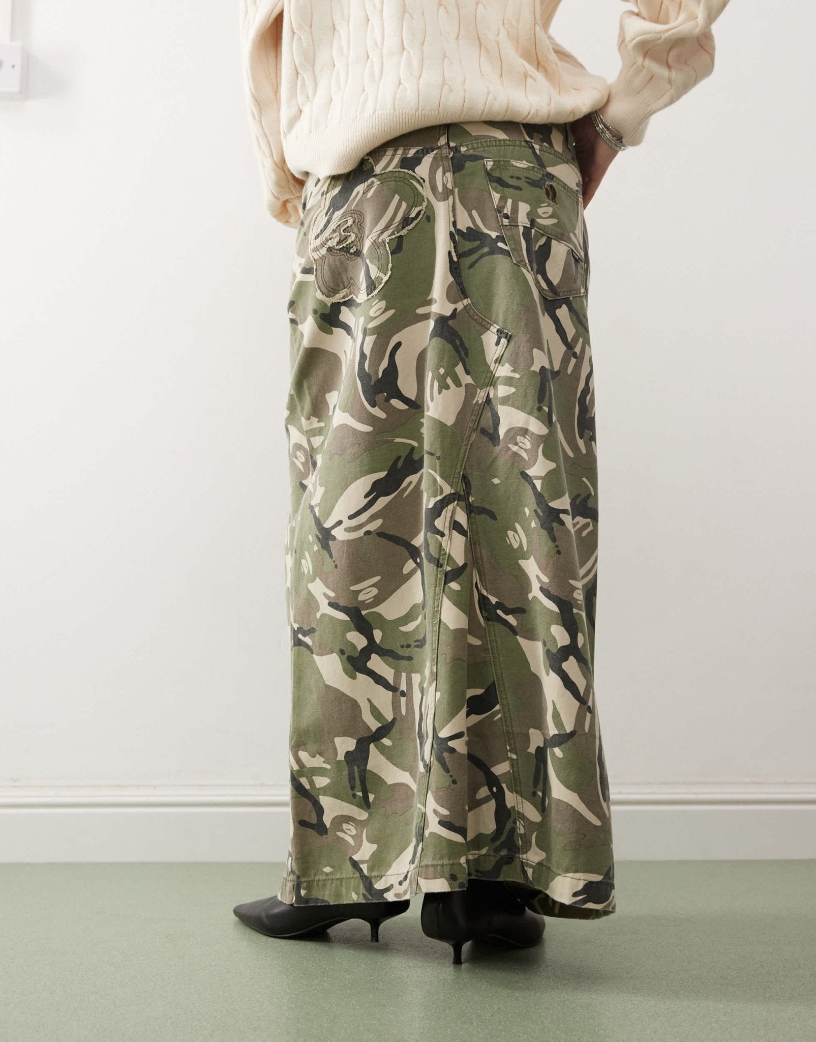 Aape By A Bathing Ape camo maxi skirt - ASOS Sample Sale EU Store