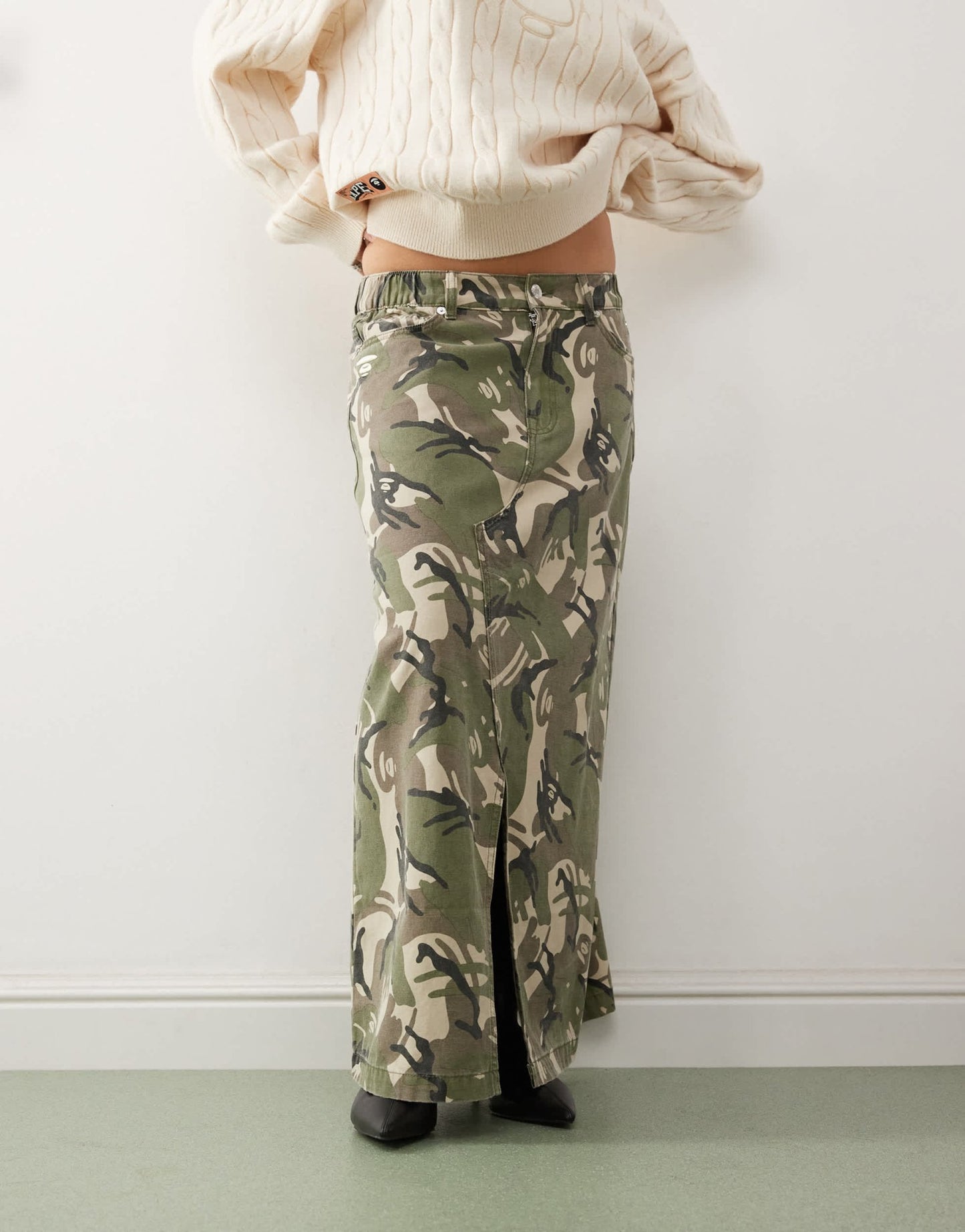 Aape By A Bathing Ape camo maxi skirt - ASOS Sample Sale EU Store