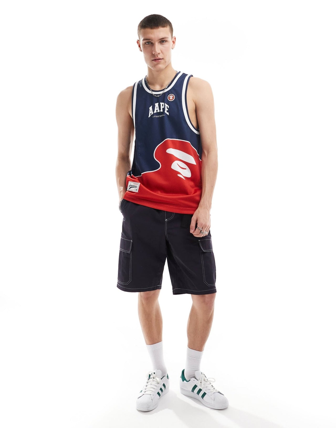 Aape By A Bathing Ape logo vest in multi - ASOS Sample Sale EU Store