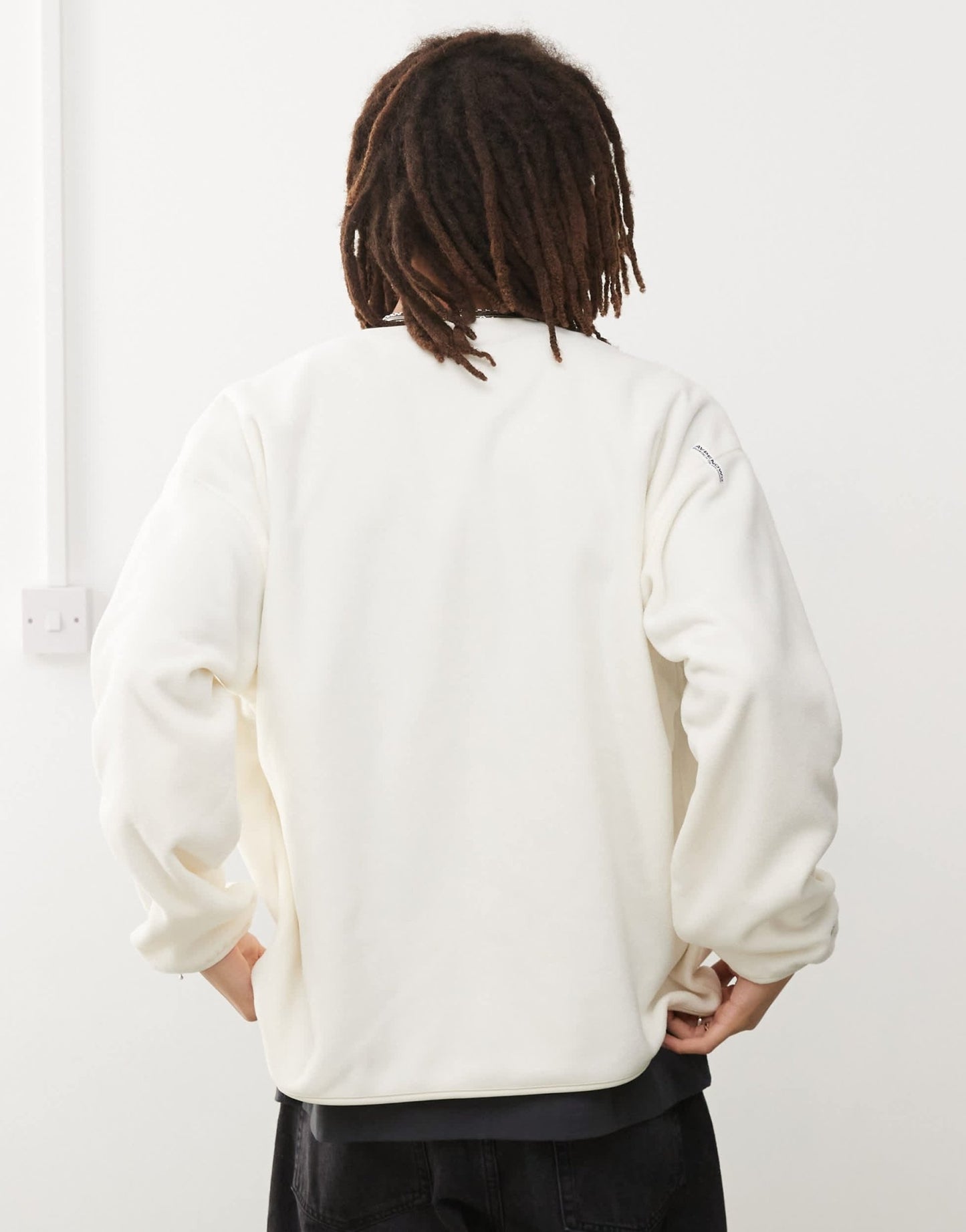 Aape By A Bathing Ape Now sherpa liner in white - ASOS Sample Sale EU Store