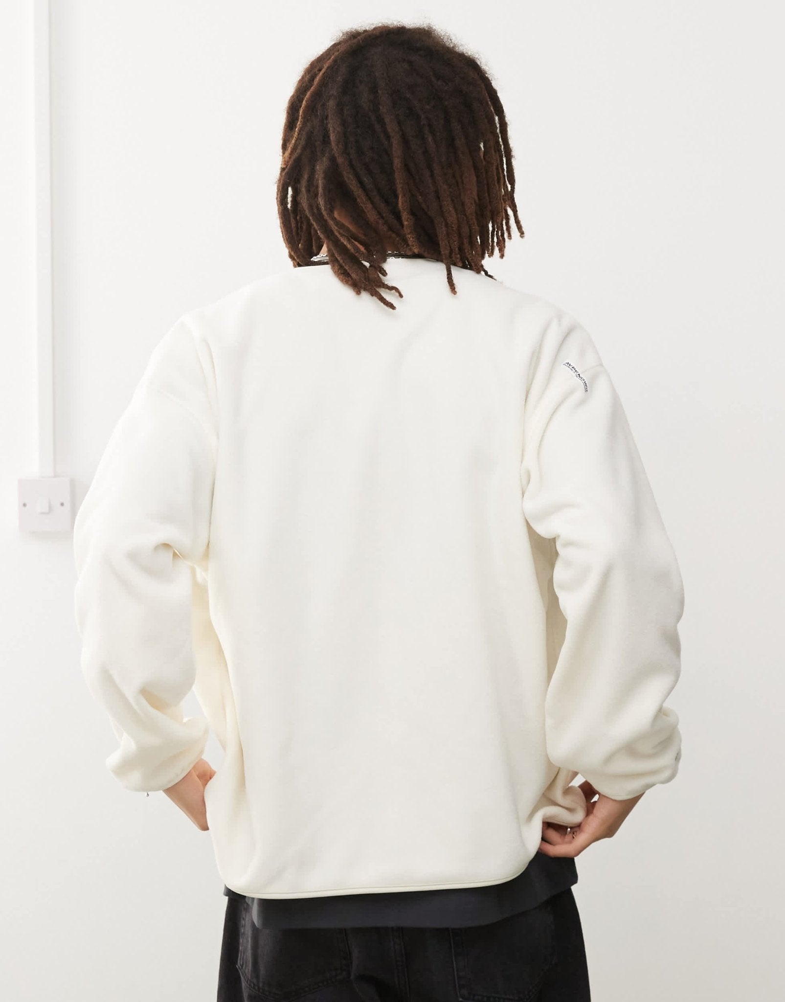 Aape By A Bathing Ape Now sherpa liner in white - ASOS Sample Sale EU Store