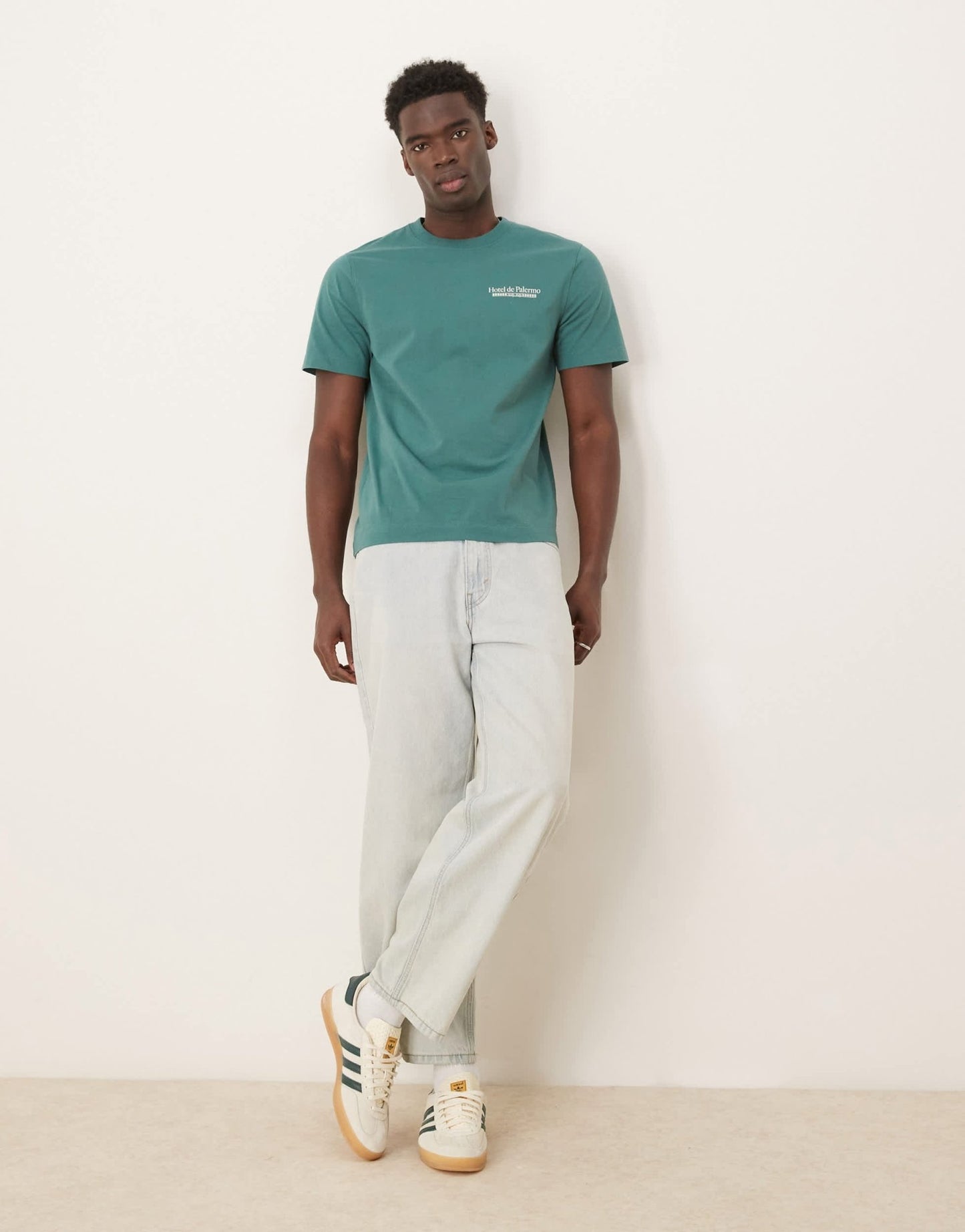 Abercrombie & Fitch back print graphic t-shirt in green - ASOS Sample Sale EU Store