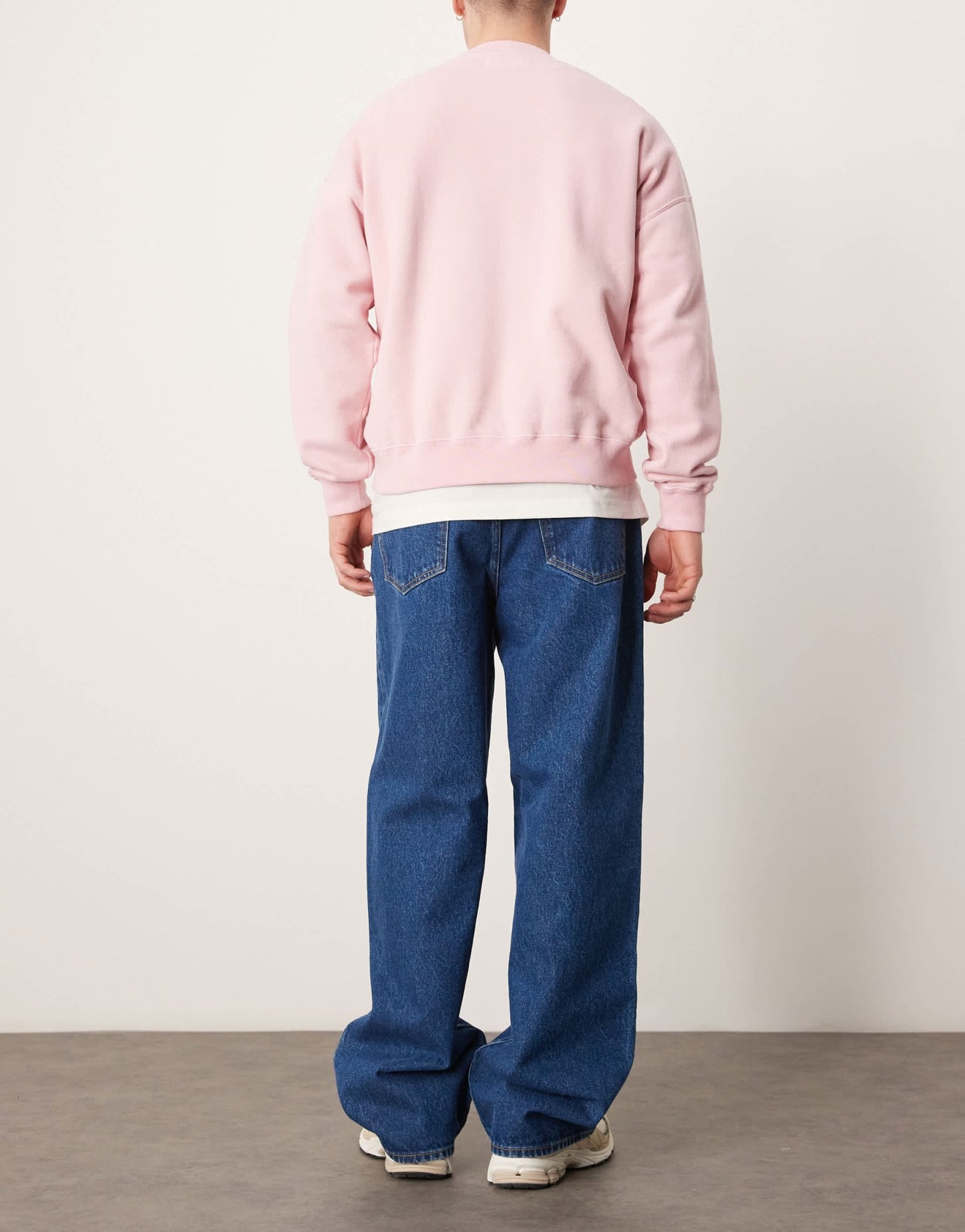 Abercrombie & Fitch baggy fit jeans in mid - blue wash - ASOS Sample Sale EU Store