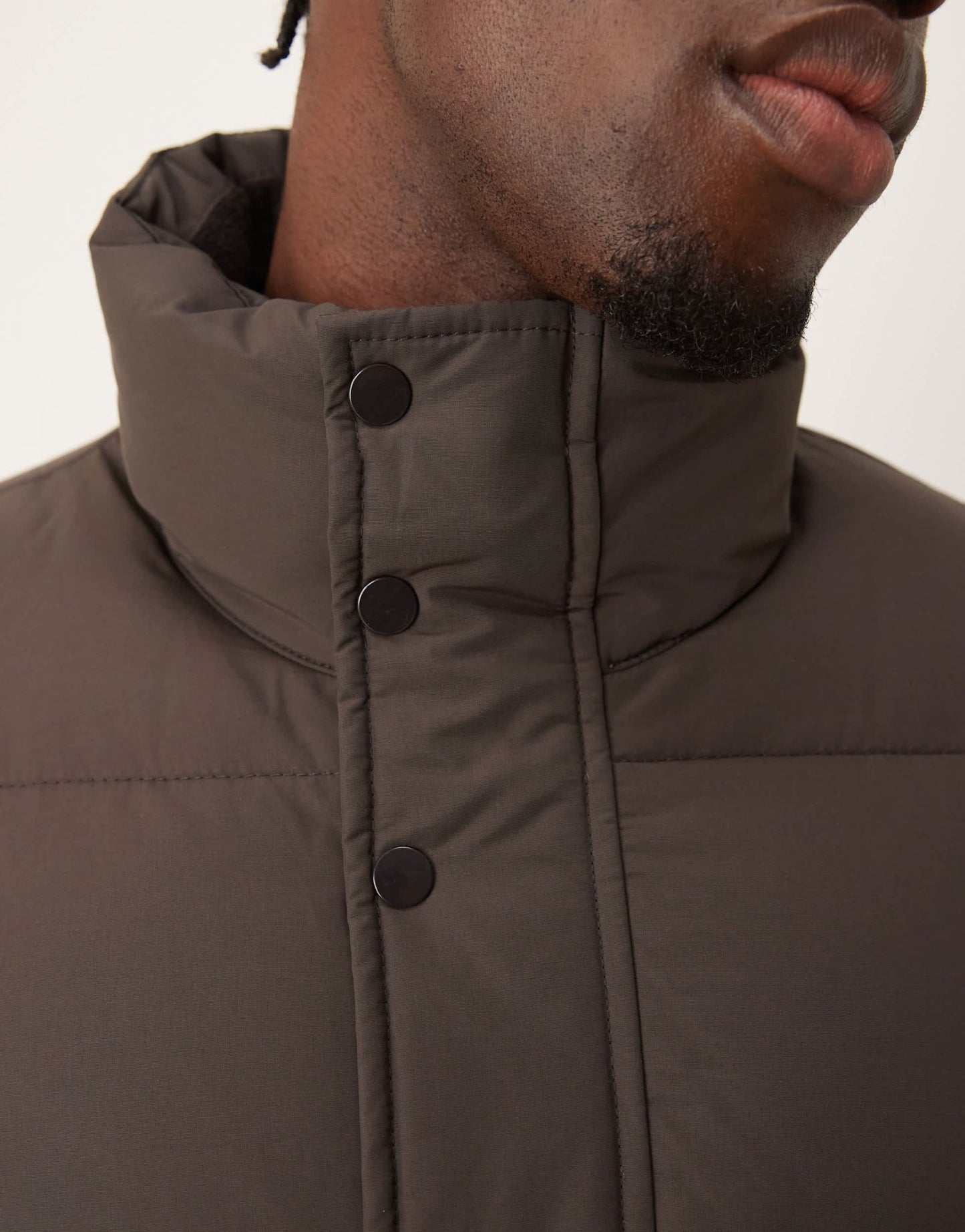 Abercrombie & Fitch ultra puffer jacket in brown - ASOS Sample Sale EU Store