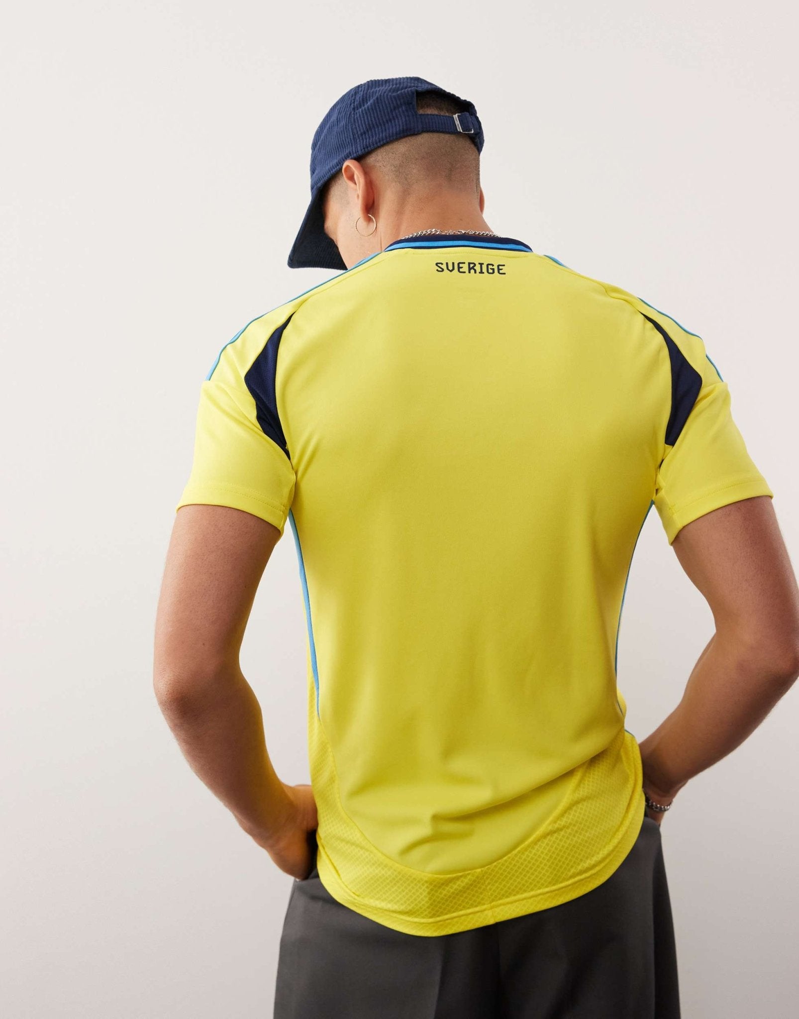 adidas Football Euro 2025 Sweden home shirt in yellow - ASOS Sample Sale EU Store