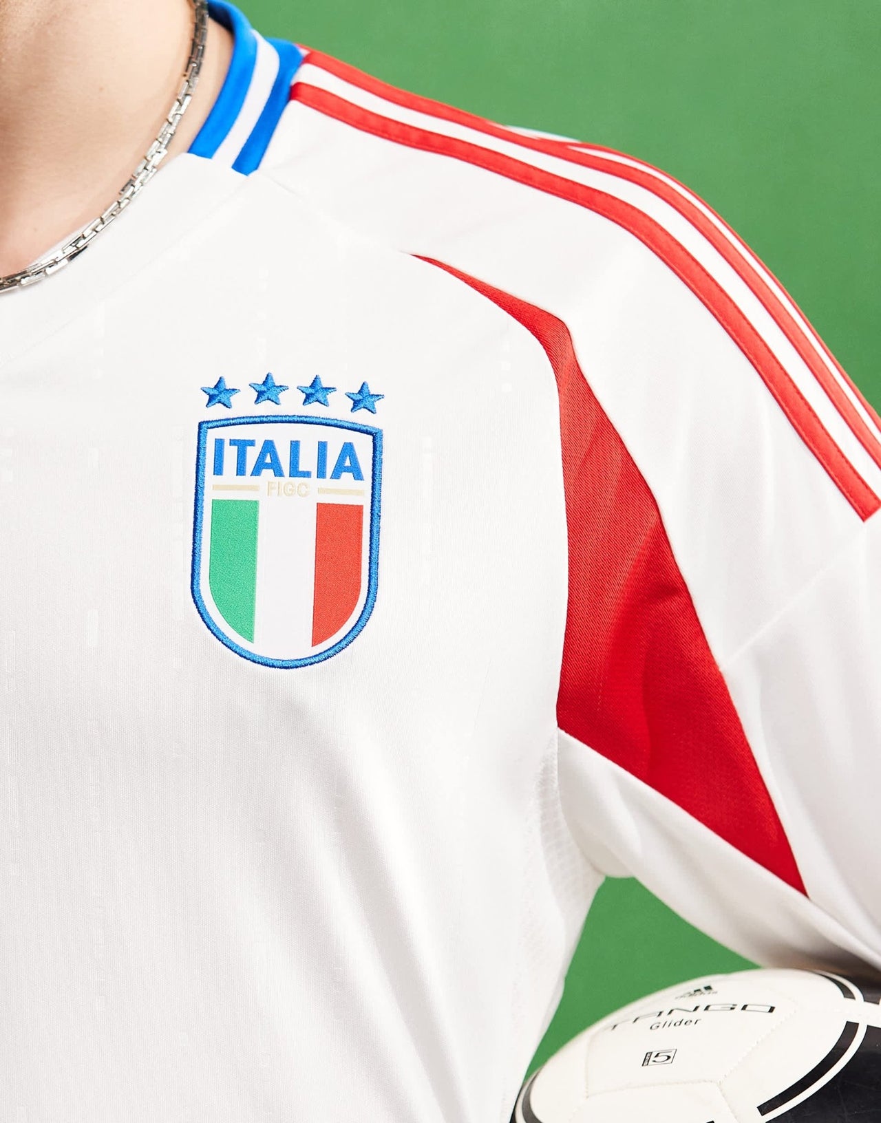 adidas Football Euros 2025 Italy away shirt in white - ASOS Sample Sale EU Store