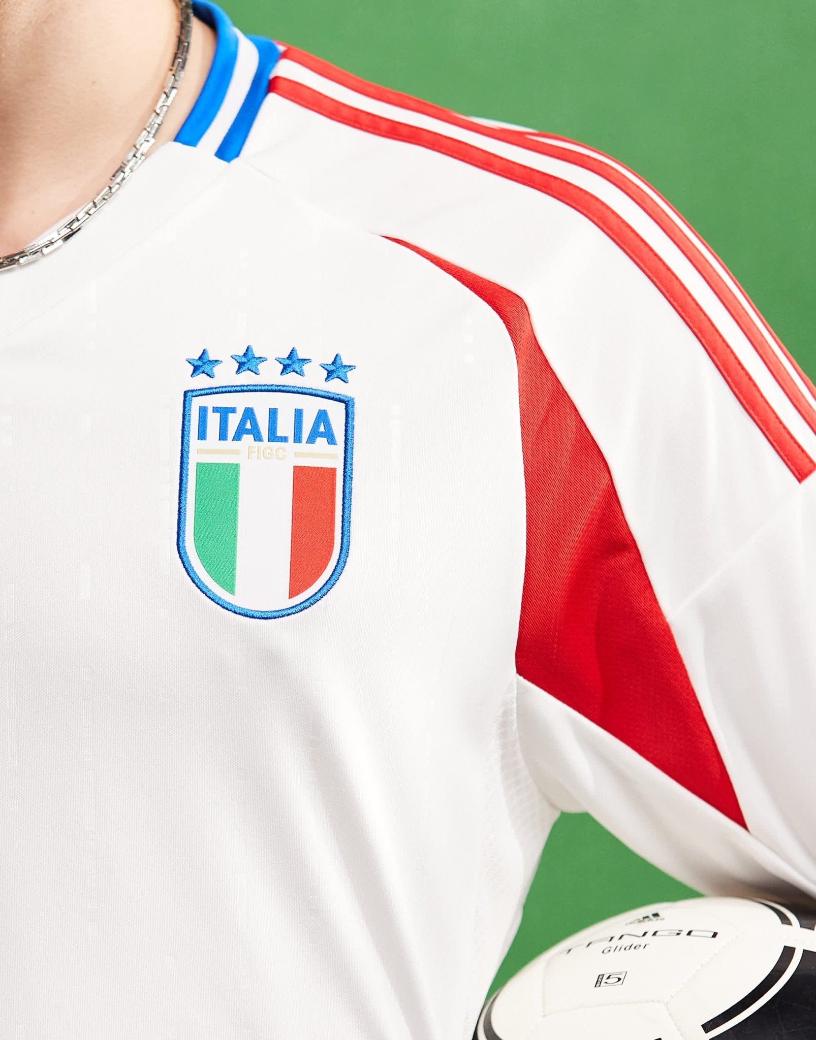 adidas Football Euros 2025 Italy away shirt in white - ASOS Sample Sale EU Store
