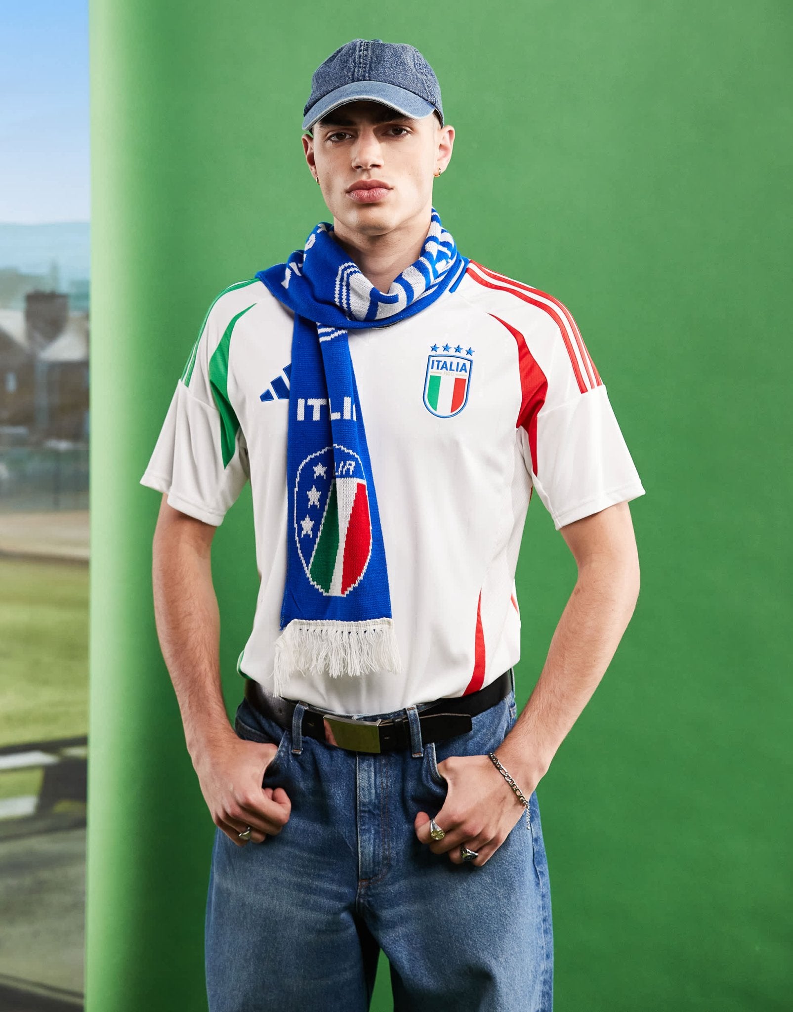 adidas Football Euros 2025 Italy away shirt in white - ASOS Sample Sale EU Store