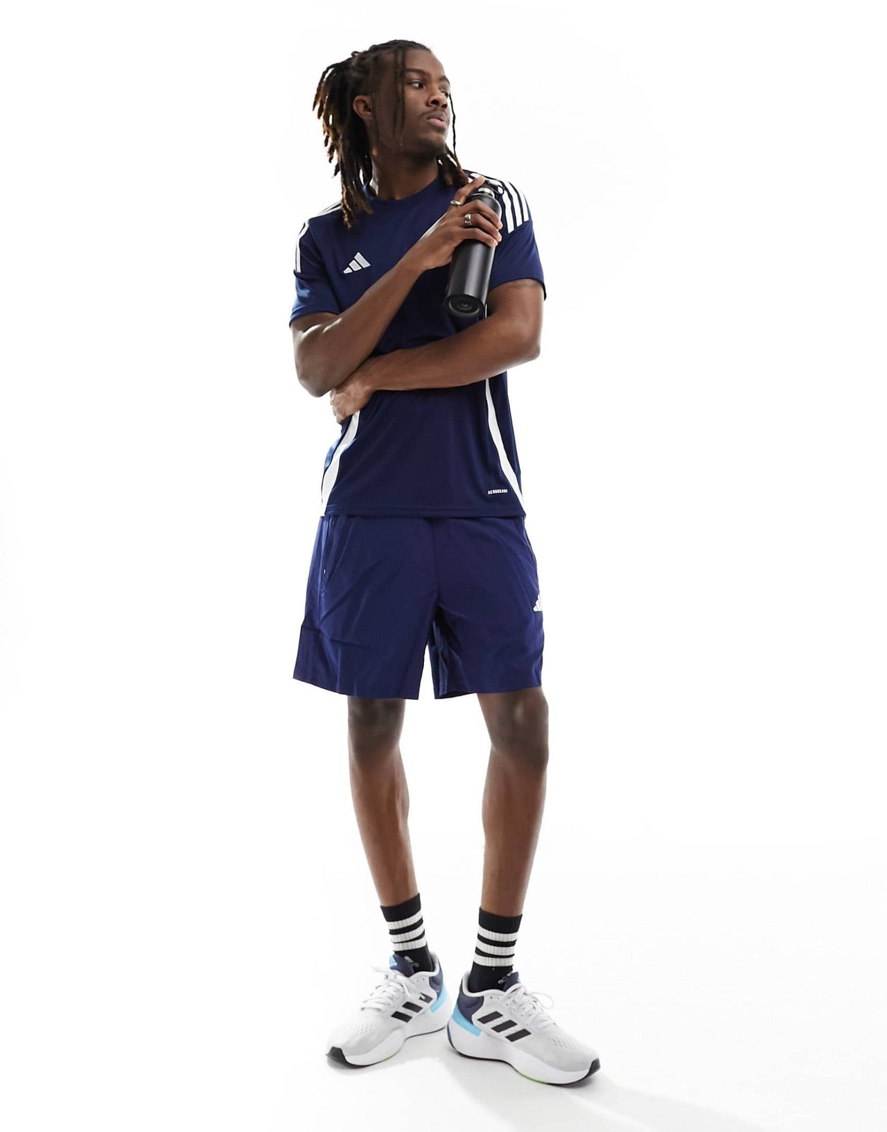 adidas Football Tiro 24 t-shirt in navy - ASOS Sample Sale EU Store