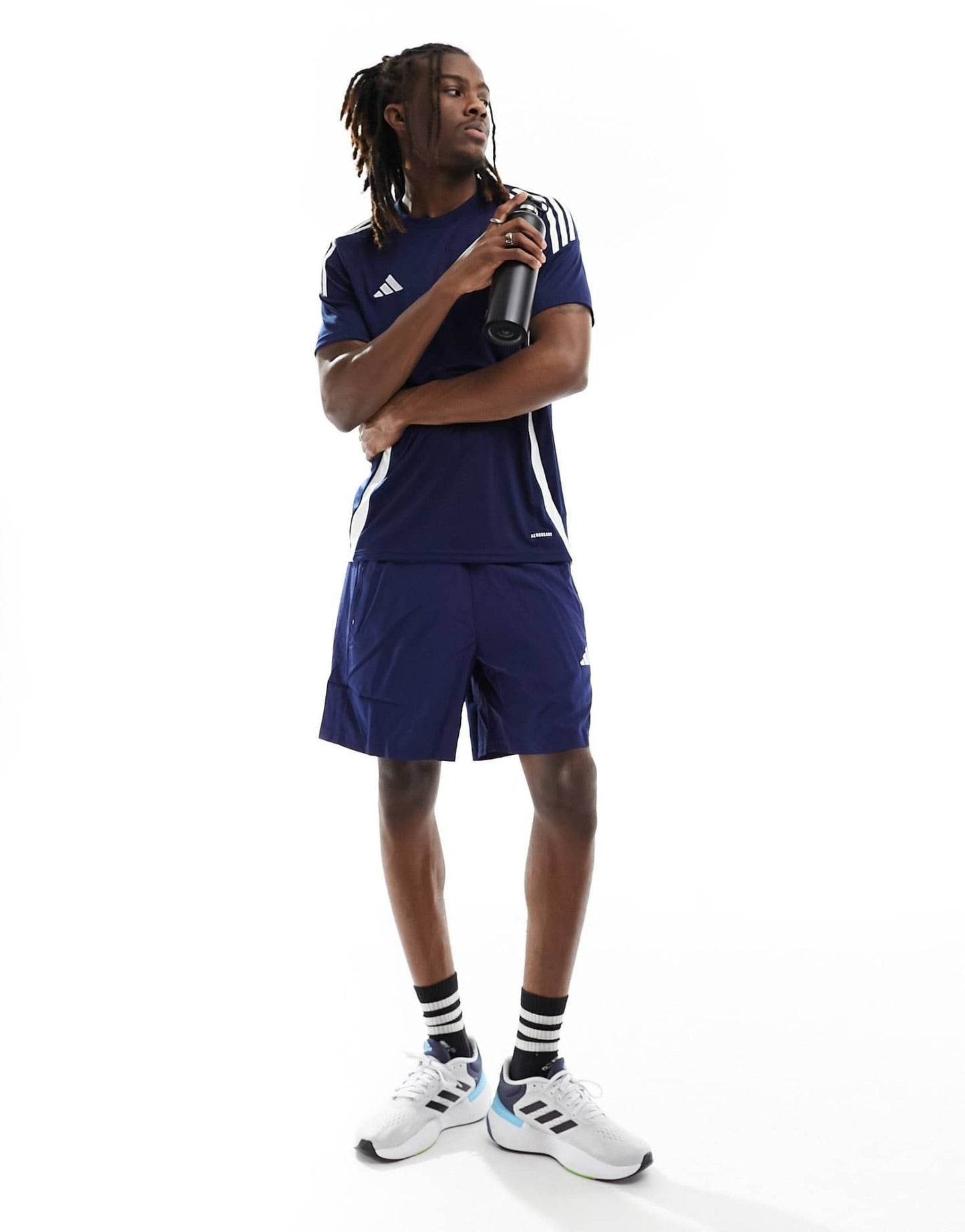 adidas Football Tiro 24 t-shirt in navy - ASOS Sample Sale EU Store