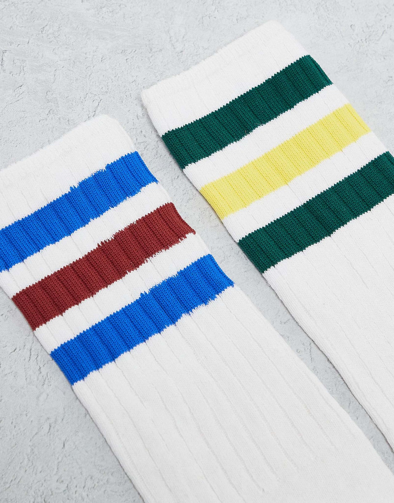 adidas Originals 2 pack ribbed crew socks in multi - ASOS Sample Sale EU Store