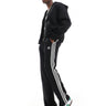 adidas Originals Adicolour flare tracksuit bottoms in black
