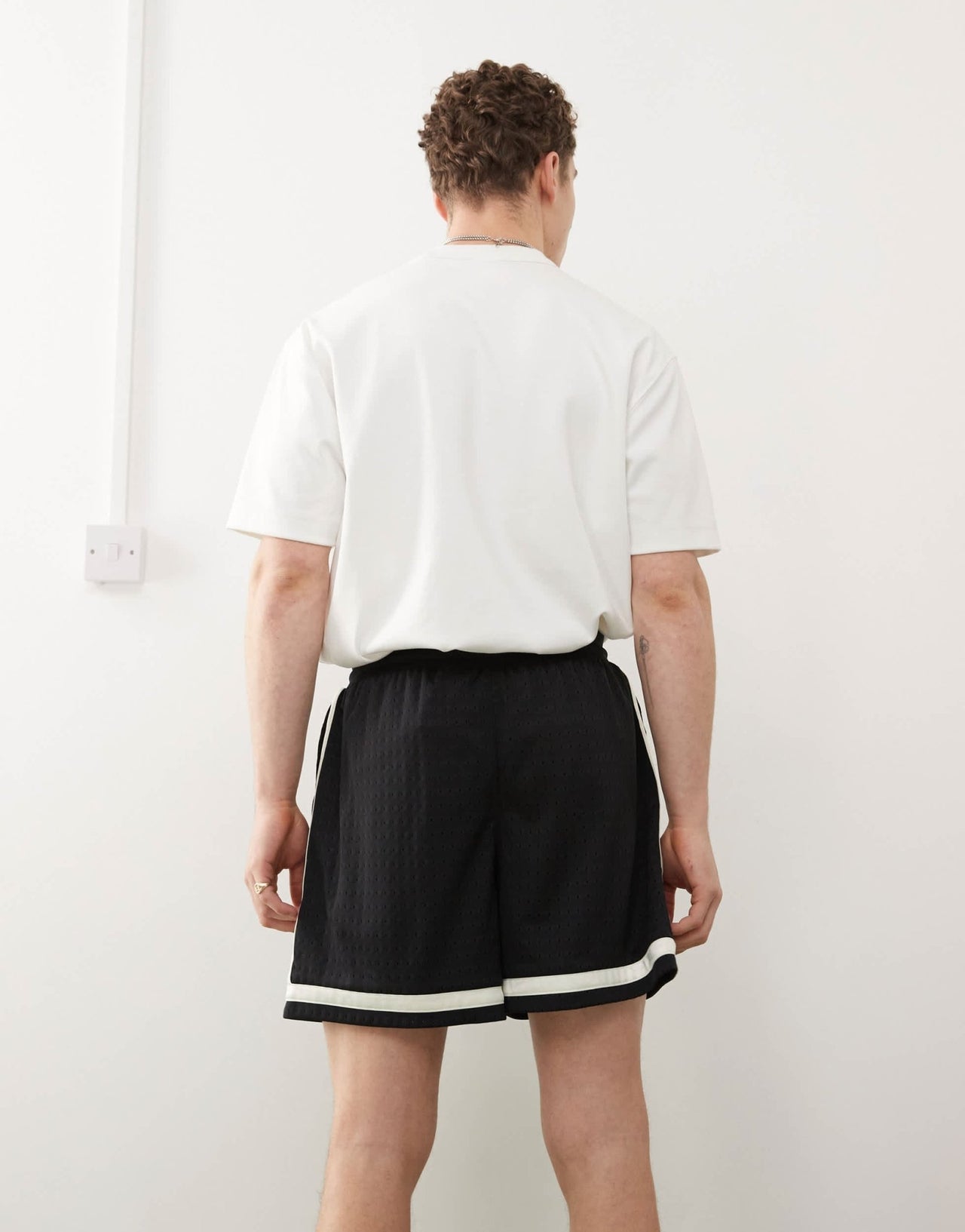 adidas Originals Basketball Warp knit short in black - ASOS Sample Sale EU Store