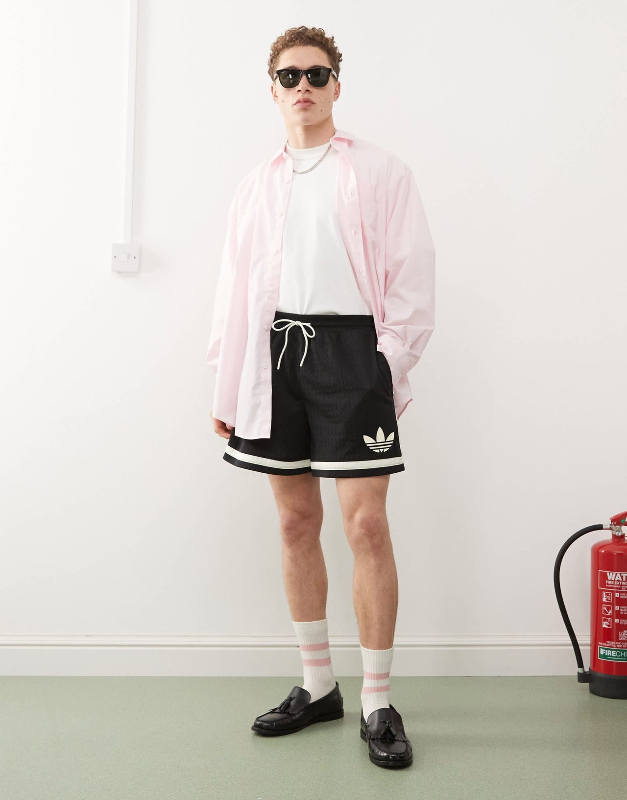 adidas Originals Basketball Warp knit short in black - ASOS Sample Sale EU Store