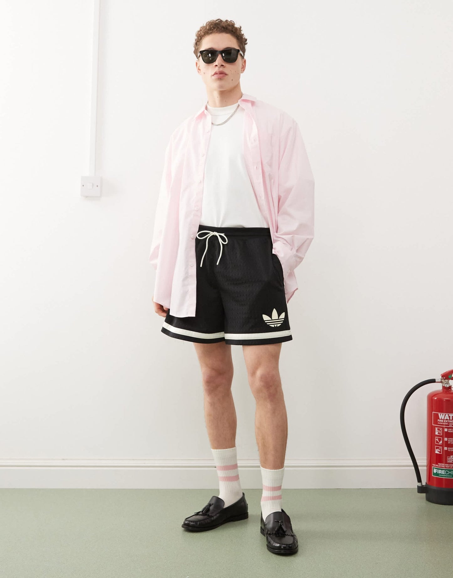 adidas Originals Basketball Warp knit short in black - ASOS Sample Sale EU Store
