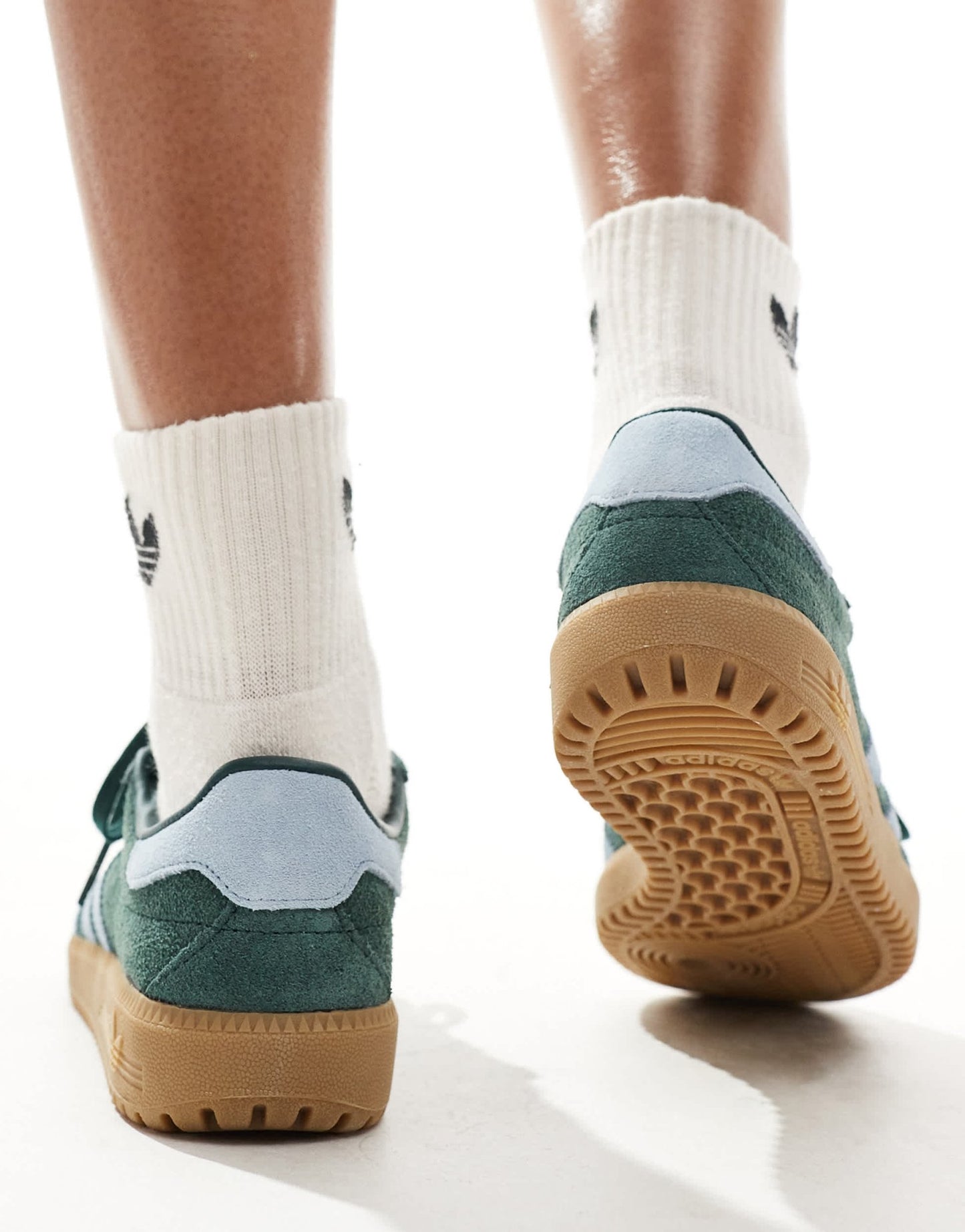 adidas Originals Bermuda trainers in dark green - ASOS Sample Sale EU Store