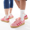 adidas Originals Bermuda trainers in pink
