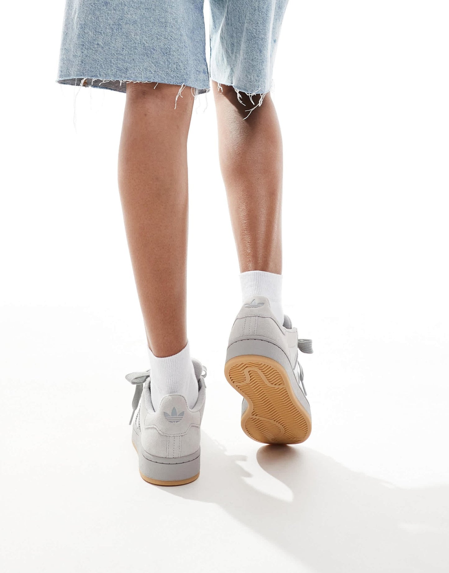 adidas Originals Campus 00's gum sole trainers in grey and white - ASOS Sample Sale EU Store