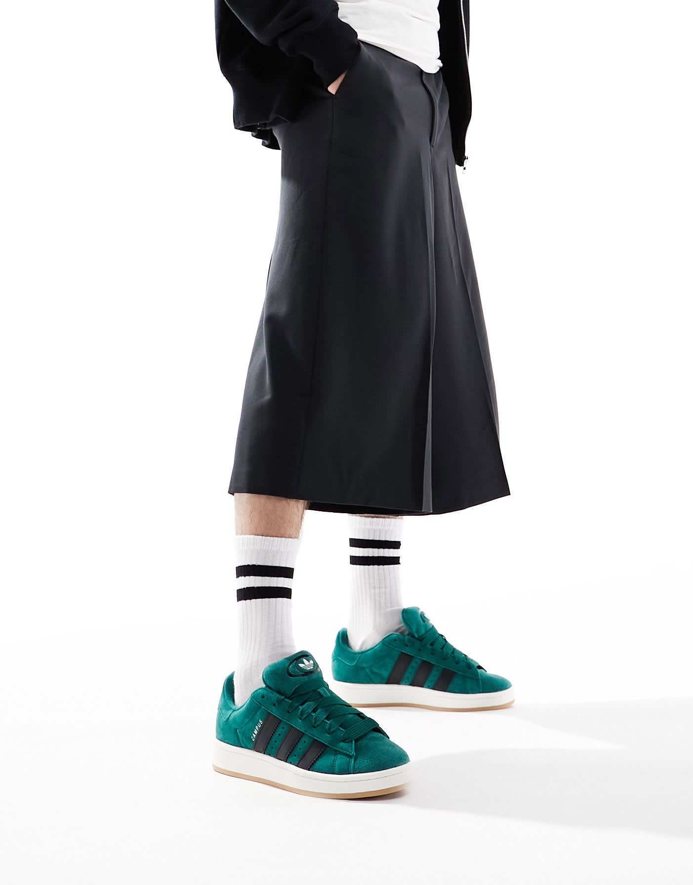 adidas Originals Campus 00s trainers in green with gum sole - ASOS Sample Sale EU Store