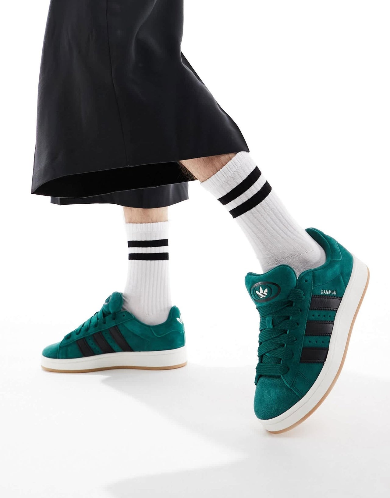 adidas Originals Campus 00s trainers in green with gum sole - ASOS Sample Sale EU Store