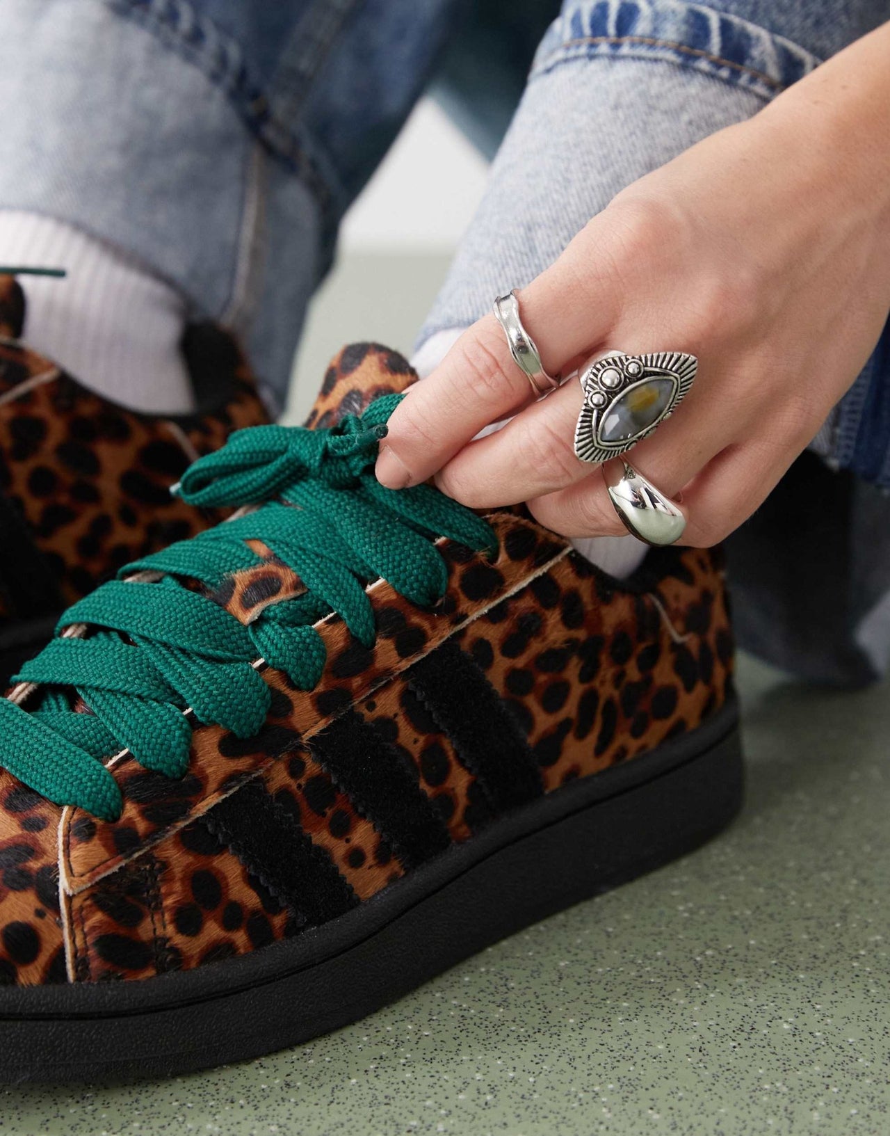 adidas Originals Campus 00s trainers in leopard print and black - ASOS Sample Sale EU Store