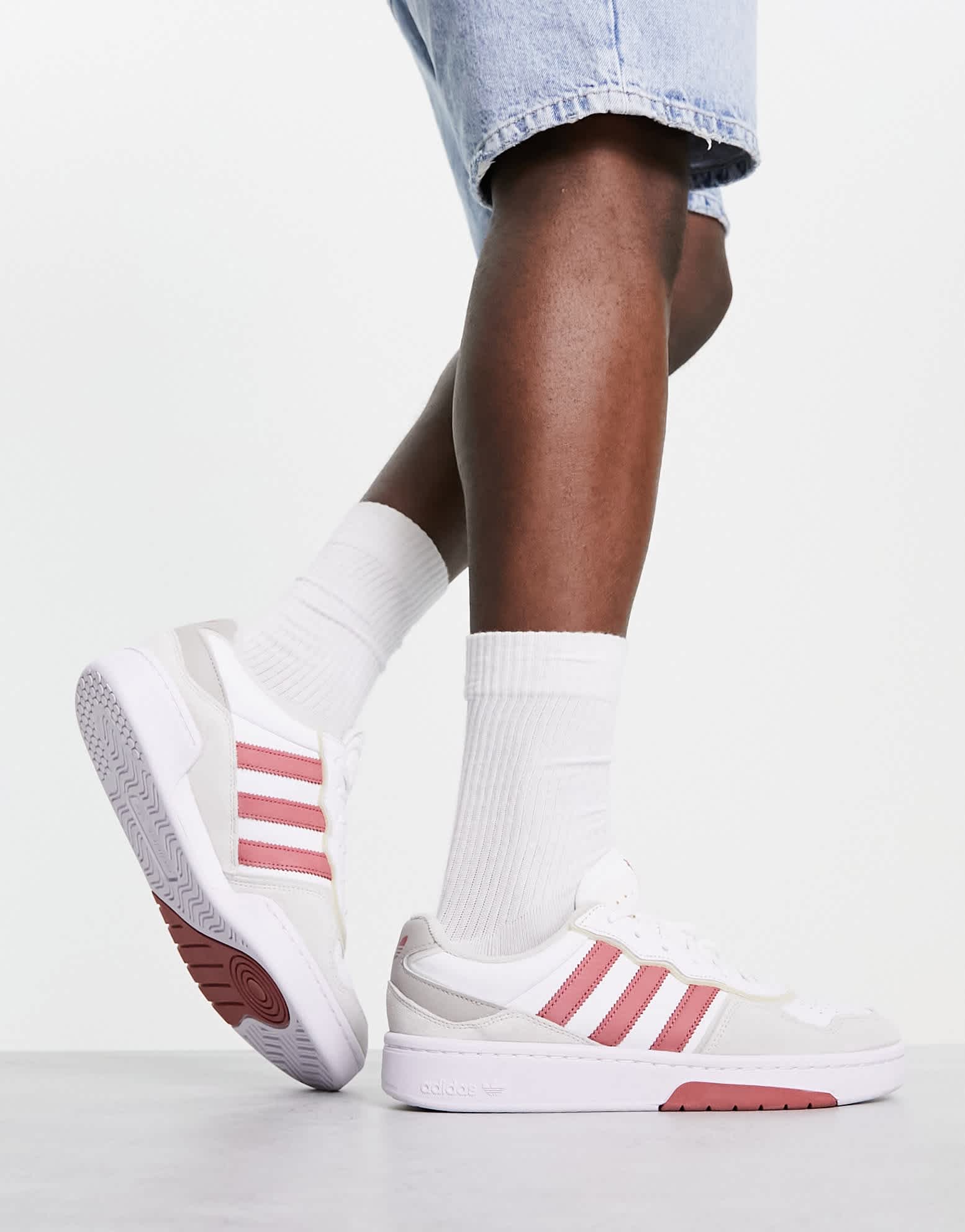 adidas Originals Courtic trainers in white and red - ASOS Sample Sale EU Store