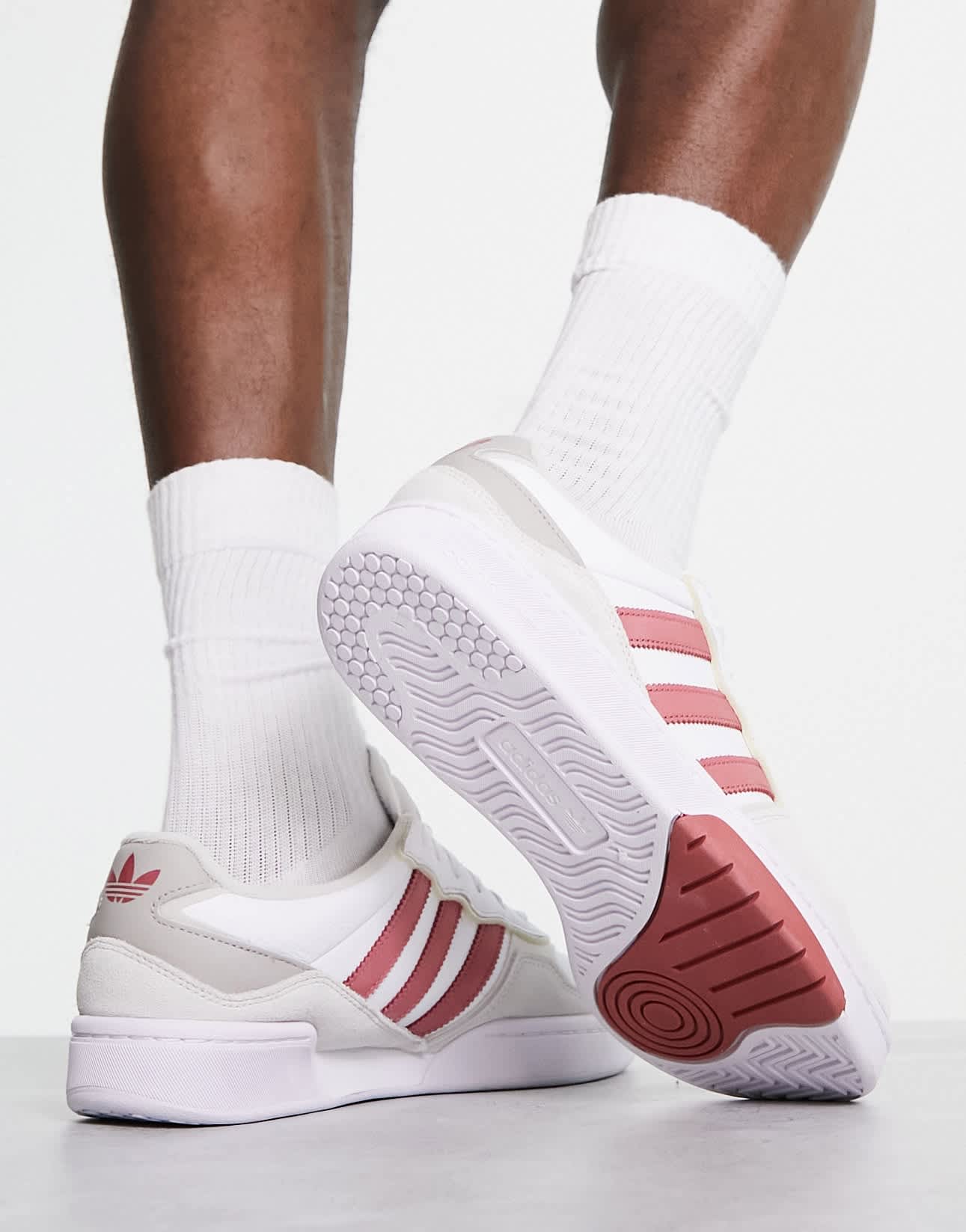 adidas Originals Courtic trainers in white and red - ASOS Sample Sale EU Store