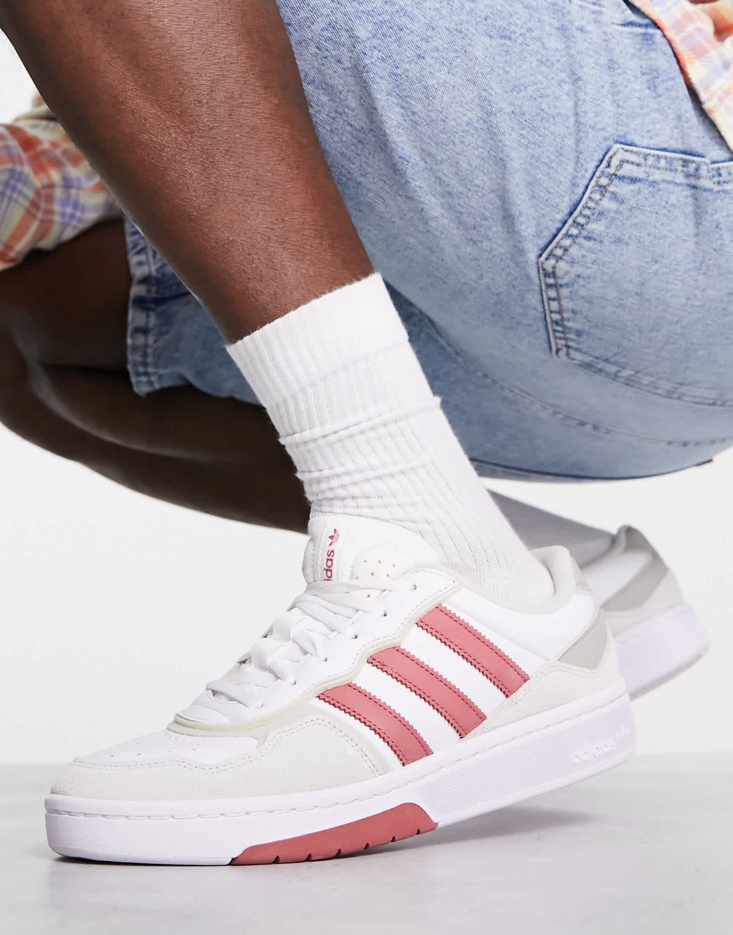 adidas Originals Courtic trainers in white and red - ASOS Sample Sale EU Store
