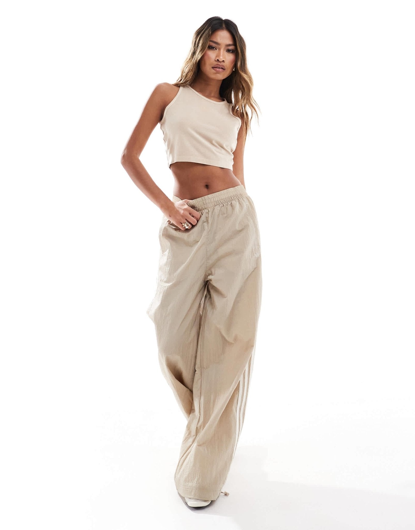 adidas Originals essentials tank top in washed brown - ASOS Sample Sale EU Store