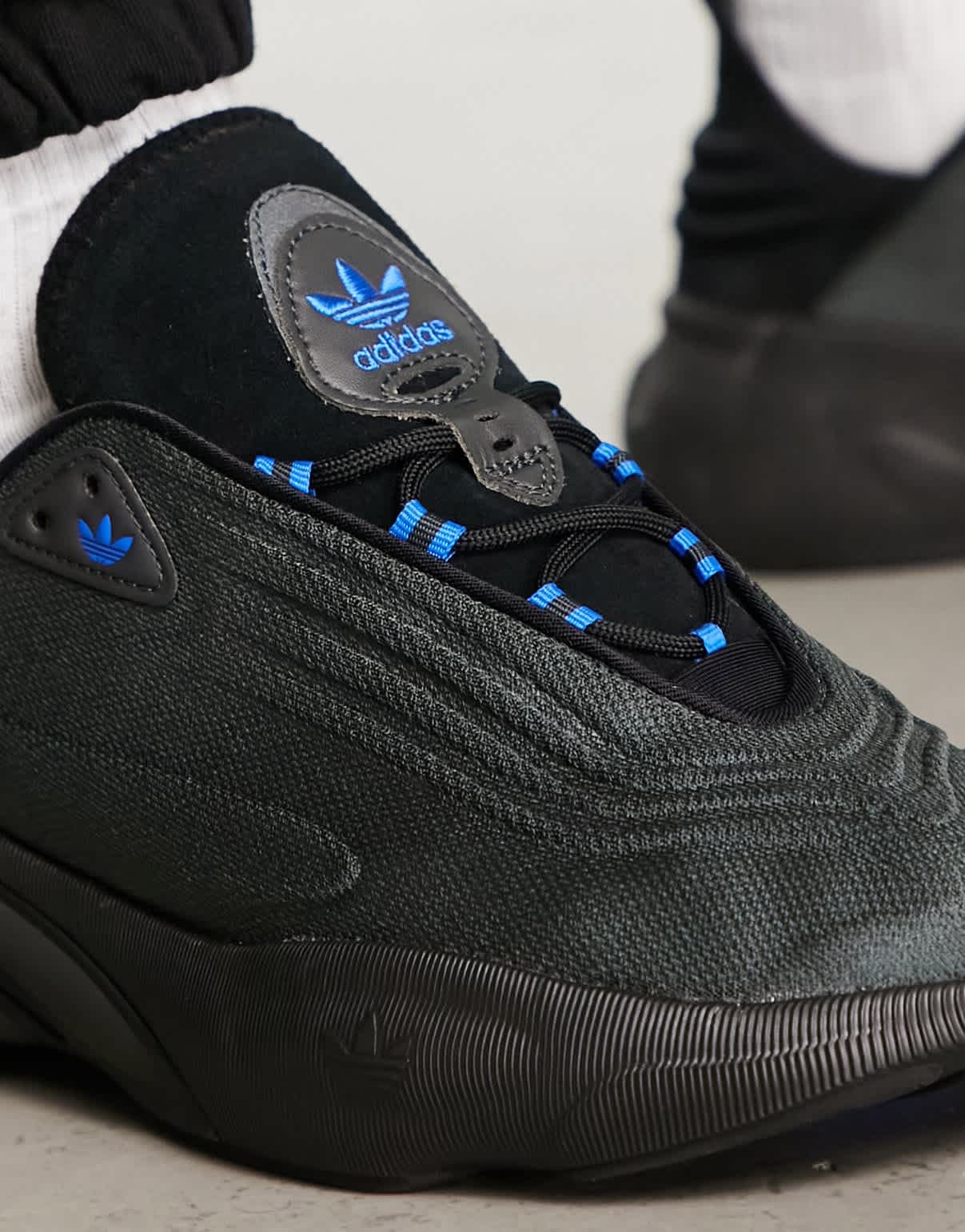 adidas Originals FOM SLTN trainers in triple black - ASOS Sample Sale EU Store