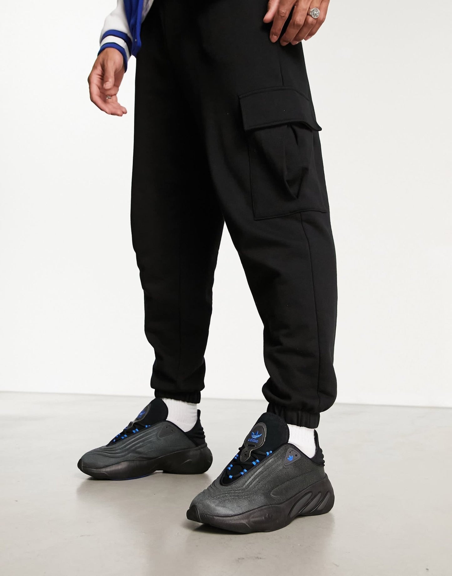 adidas Originals FOM SLTN trainers in triple black - ASOS Sample Sale EU Store
