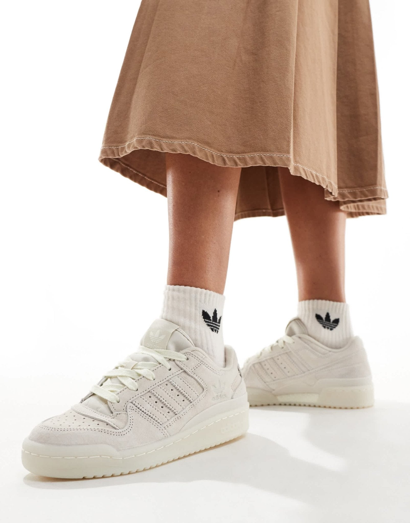 adidas Originals Forum Low CL trainers in off white - ASOS Sample Sale EU Store
