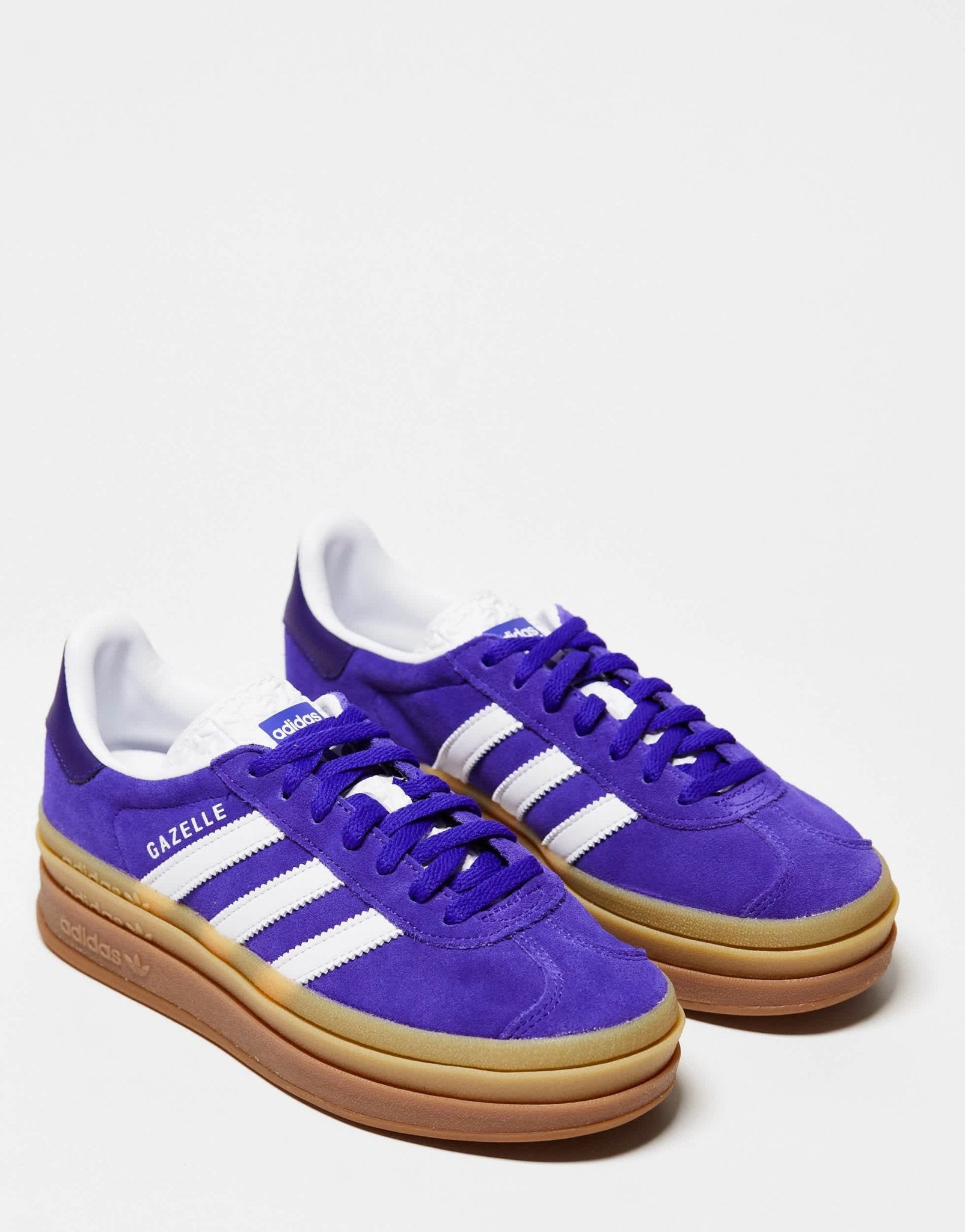 adidas Originals Gazelle Bold platform trainers in purple and white - ASOS Sample Sale EU Store