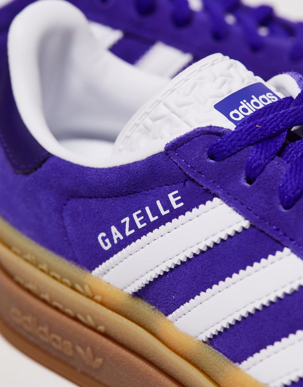 adidas Originals Gazelle Bold platform trainers in purple and white - ASOS Sample Sale EU Store