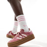 adidas Originals Gazelle Bold trainers in pink